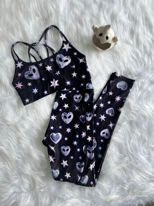 *Pre - Order* Alien Hearts Limited Workout Set - MYSILVERWIND