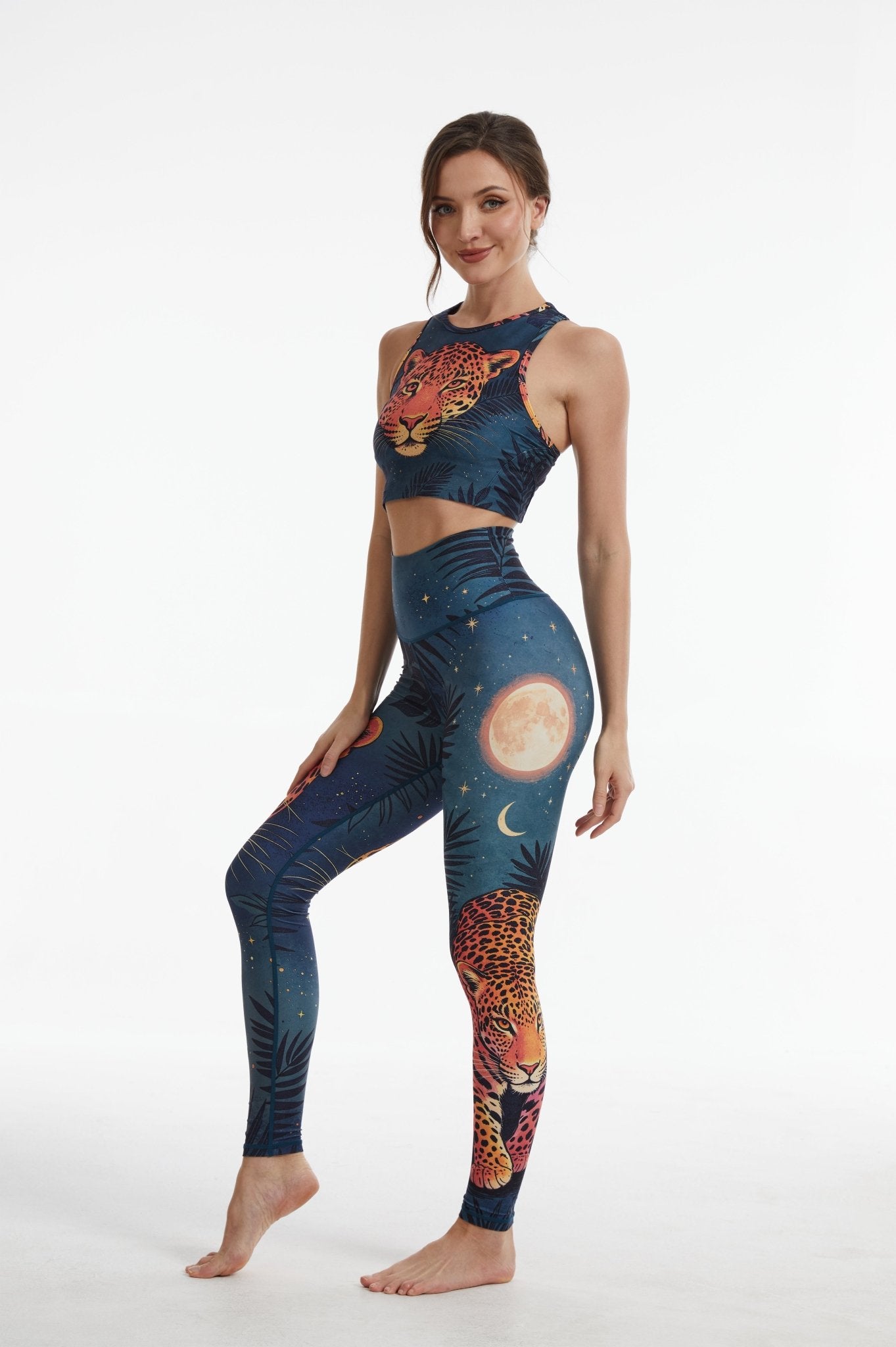 *Pre-Order* Astral Safari High-waisted Leggings - MYSILVERWIND