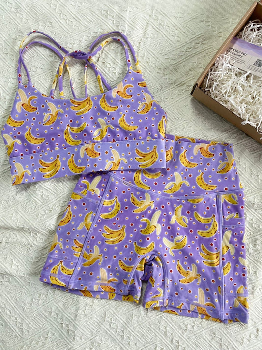 *Pre - Order* Banana Limited Workout Set - MYSILVERWIND