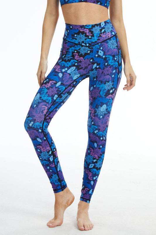 *Pre - Order* Batwing Dreams High - Waisted Leggings With Pockets - MYSILVERWIND