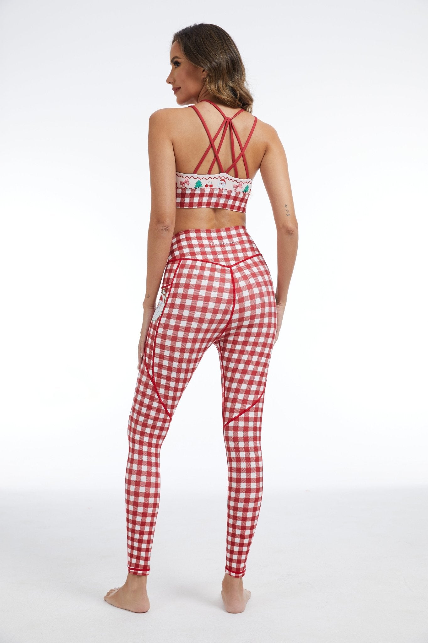 *Pre - Order* Berry Merry Strappy Sports Bra - MYSILVERWIND