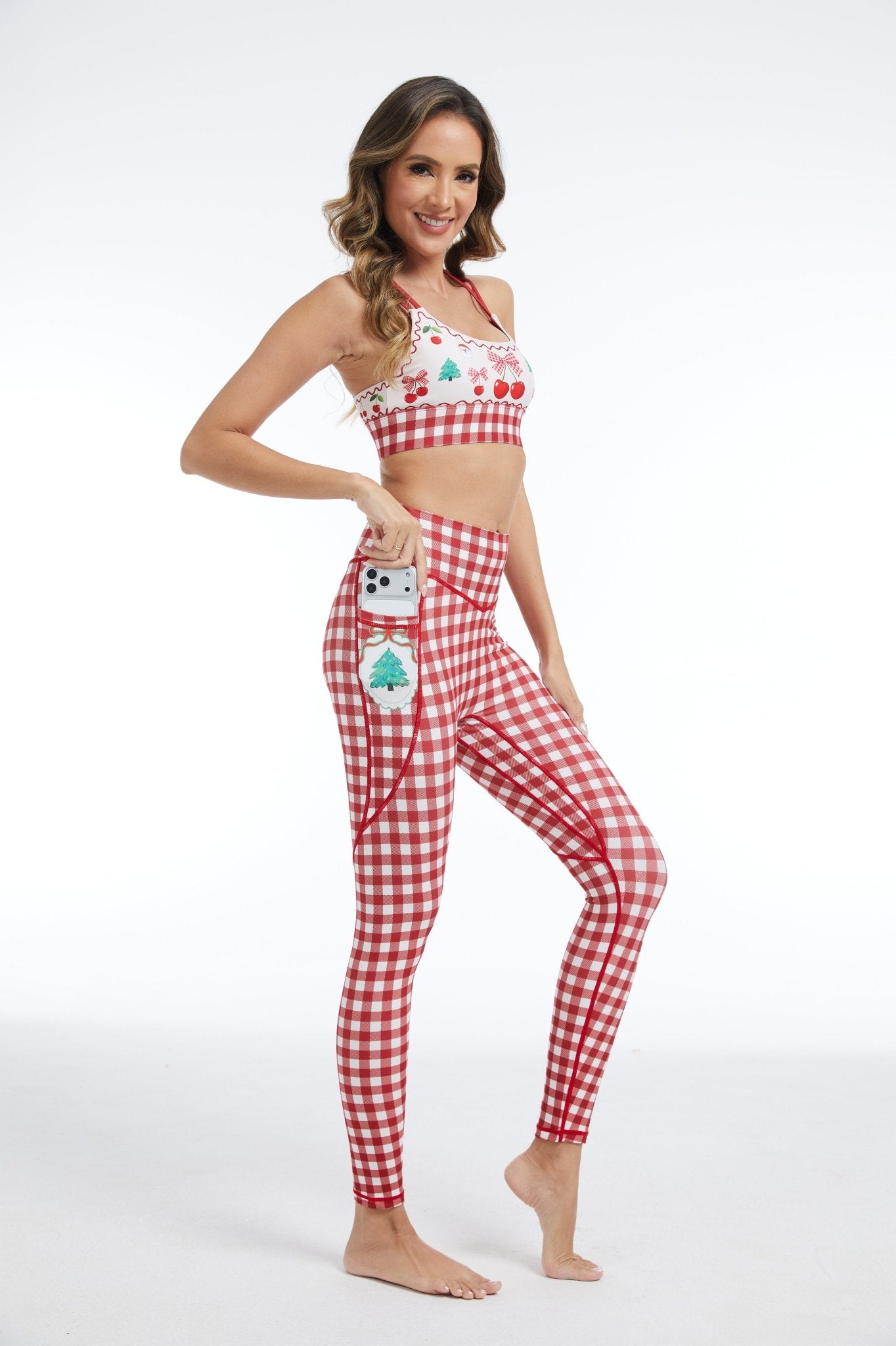 *Pre - Order* Berry Merry Strappy Sports Bra - MYSILVERWIND