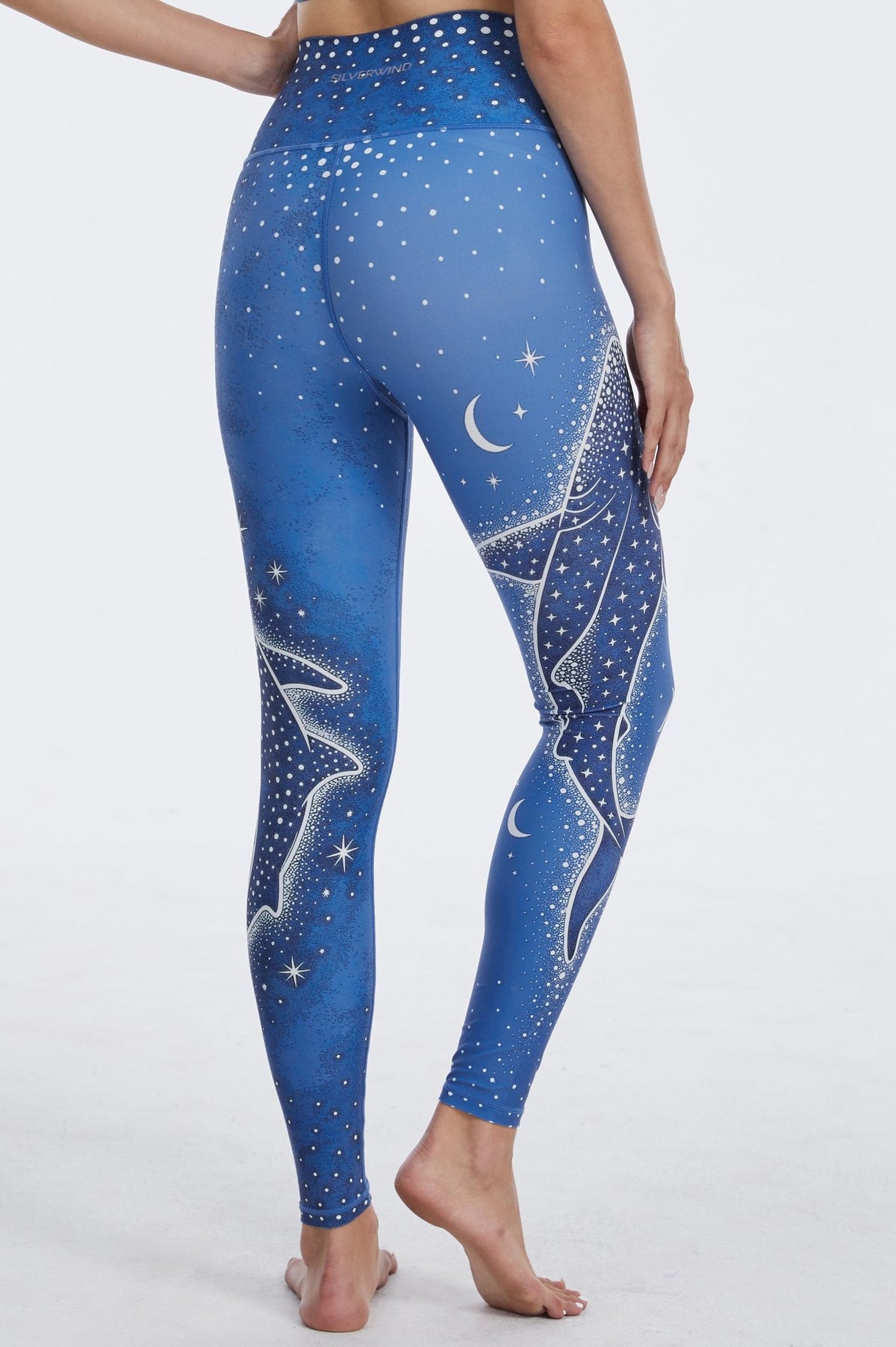 *Pre-Order* Blue Whale High-waisted Leggings - MYSILVERWIND