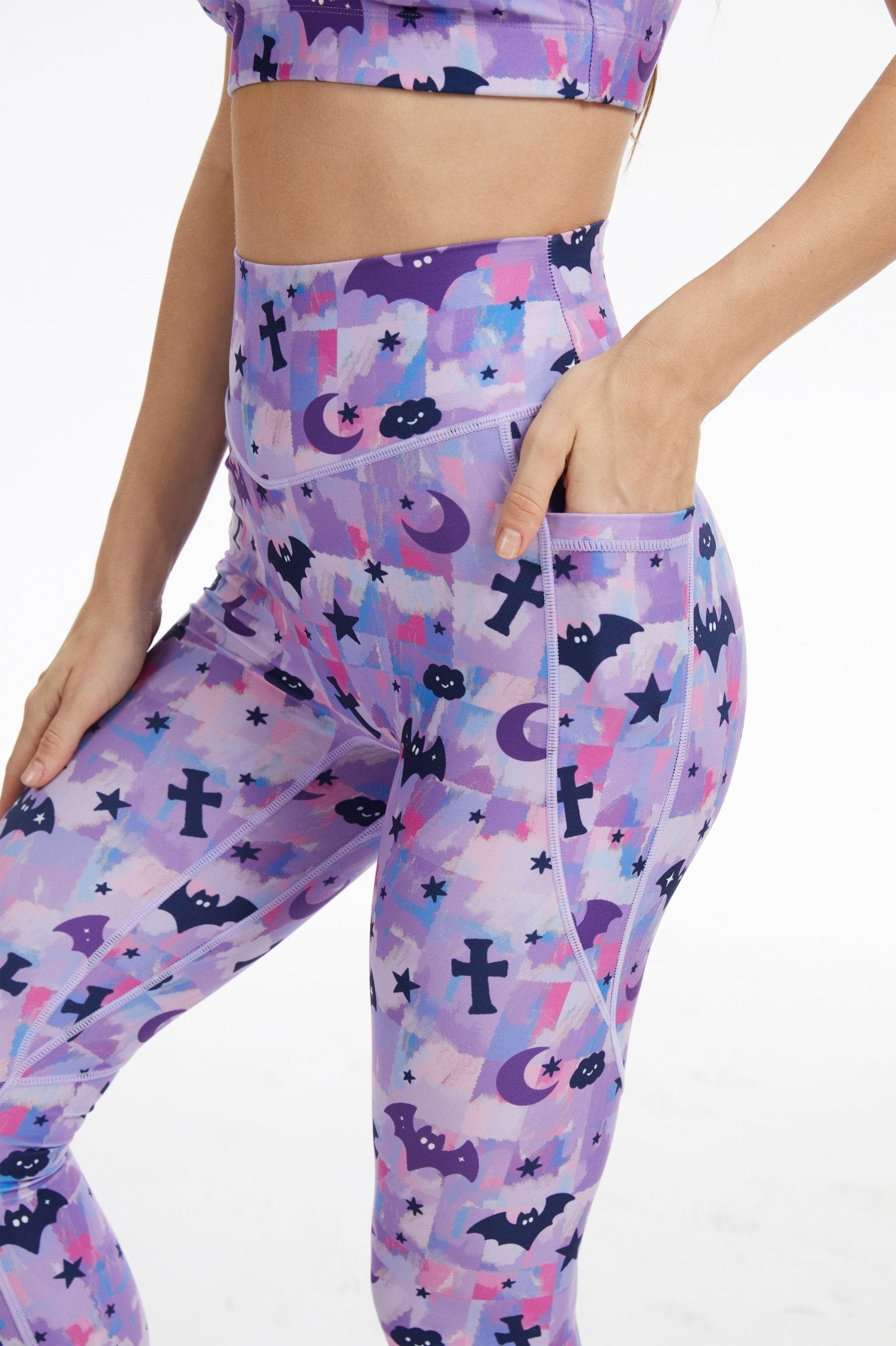 *Pre - Order* Candy Goth High - waisted Leggings - MYSILVERWIND