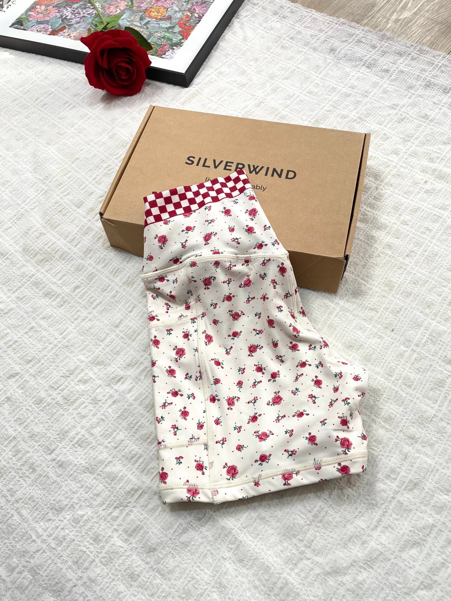 *Pre - Order* Checker Rose Limited Workout Set - MYSILVERWIND