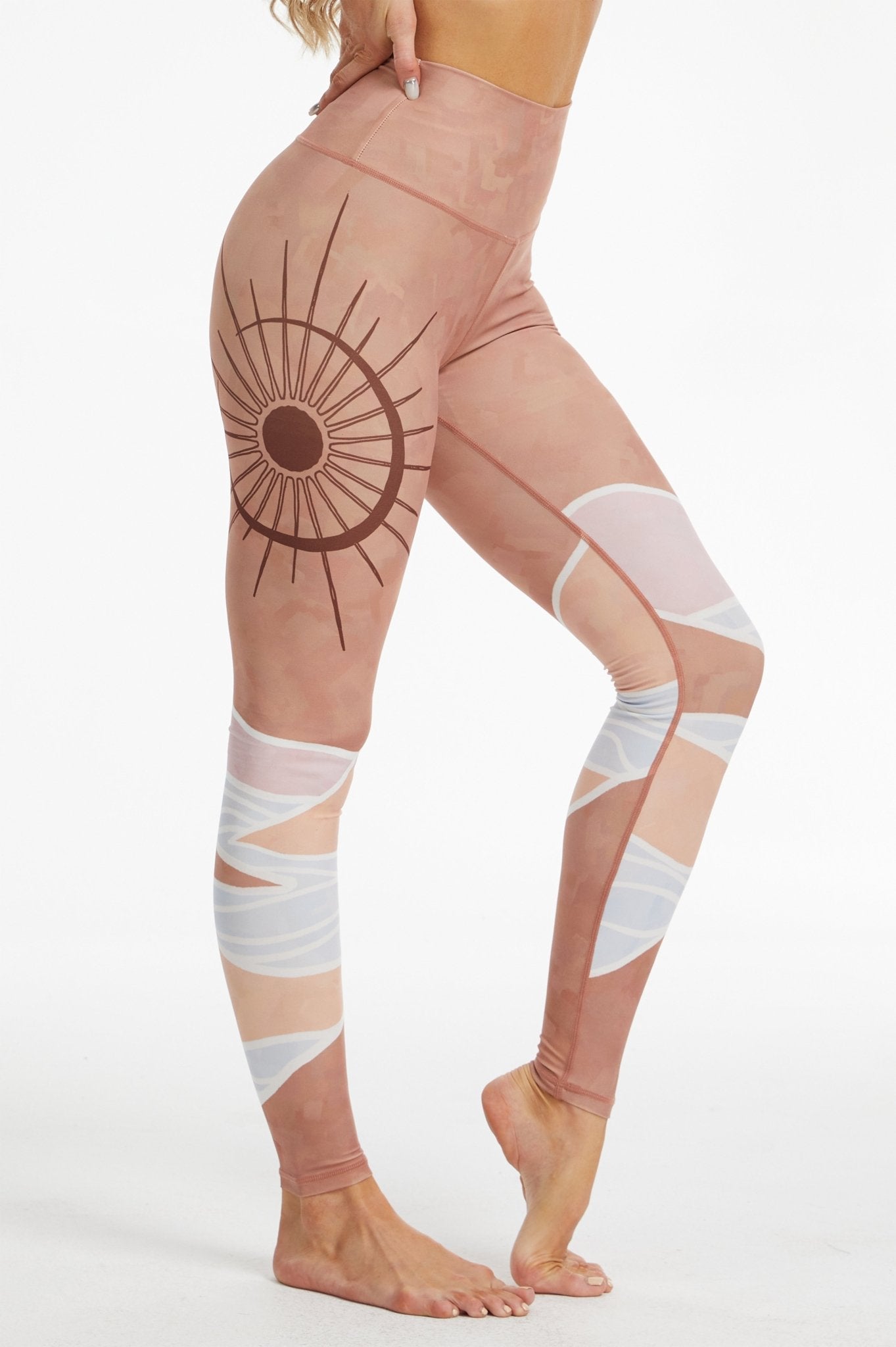 *Pre - Order* Dune Sun High - waisted Leggings - MYSILVERWIND