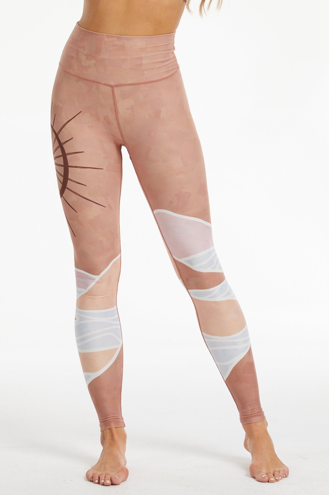 *Pre - Order* Dune Sun High - waisted Leggings - MYSILVERWIND