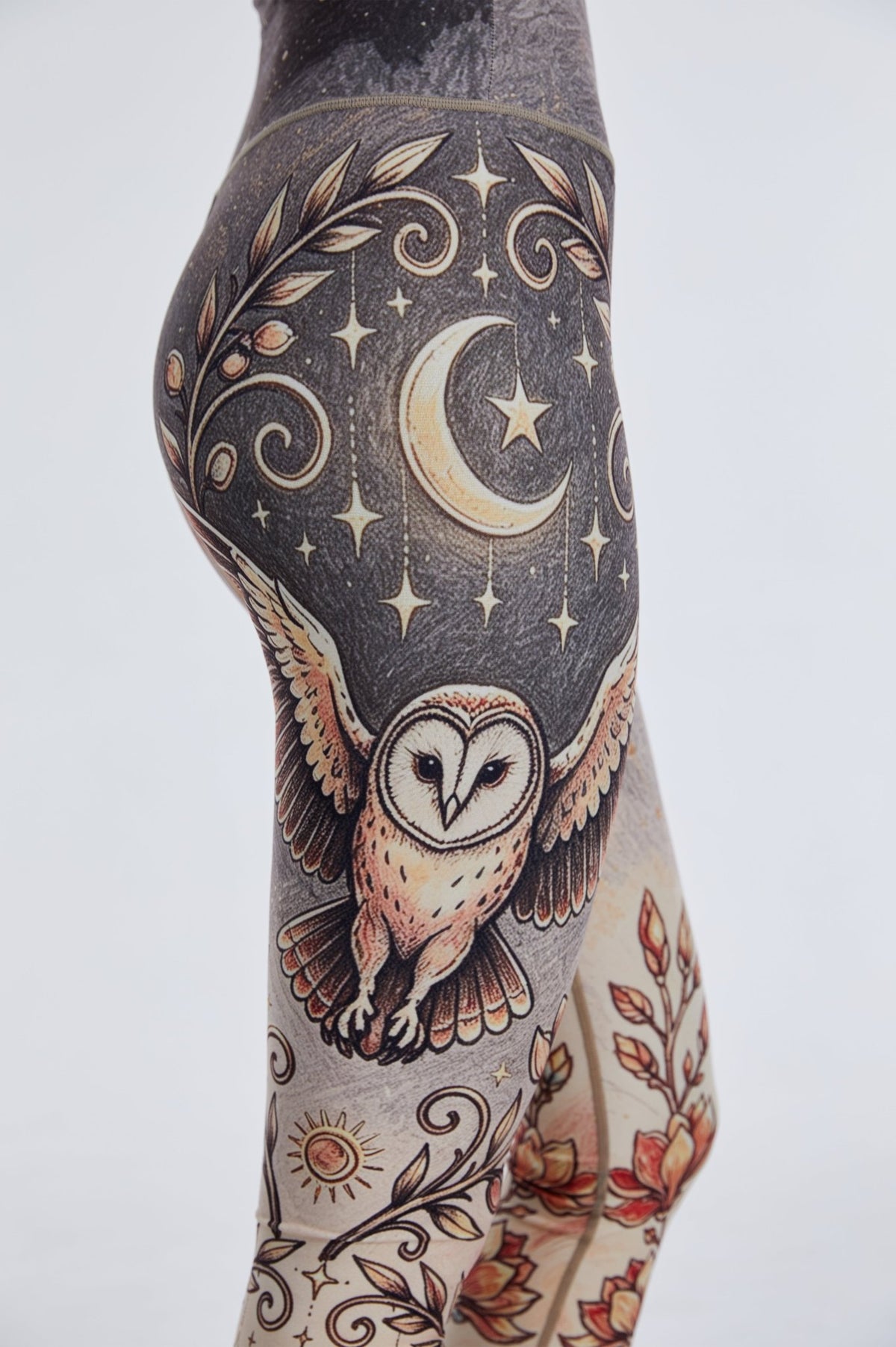 *Pre-Order* Eagle & Stag High-waisted Leggings - MYSILVERWIND
