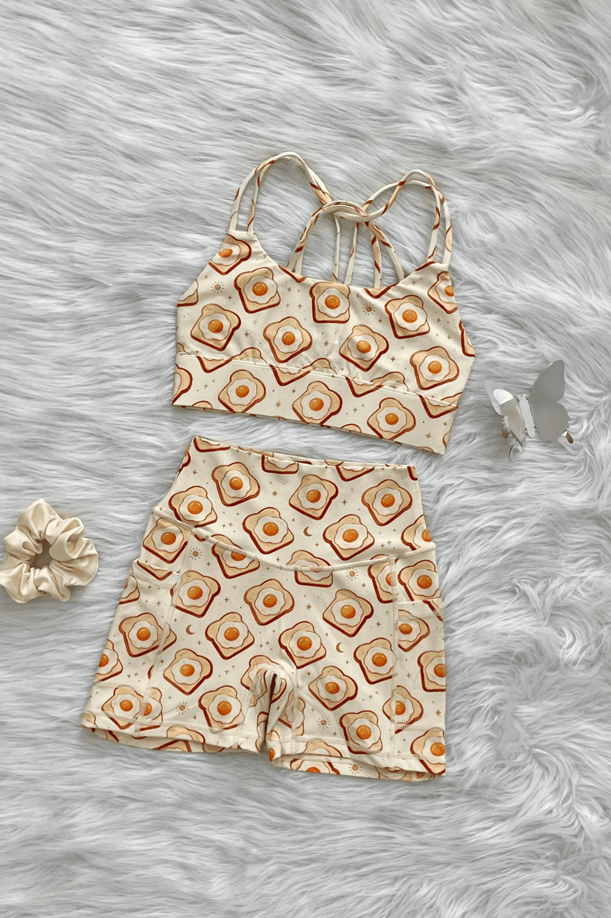 *Pre-Order* Egg Toast Limited Workout Set - MYSILVERWIND