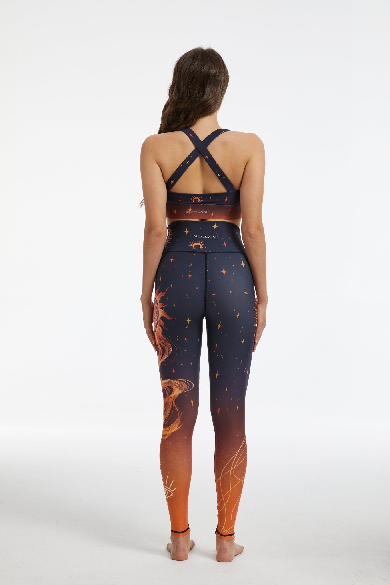 *Pre - Order* Ember Cosmos Cross Back Sports Bra - MYSILVERWIND