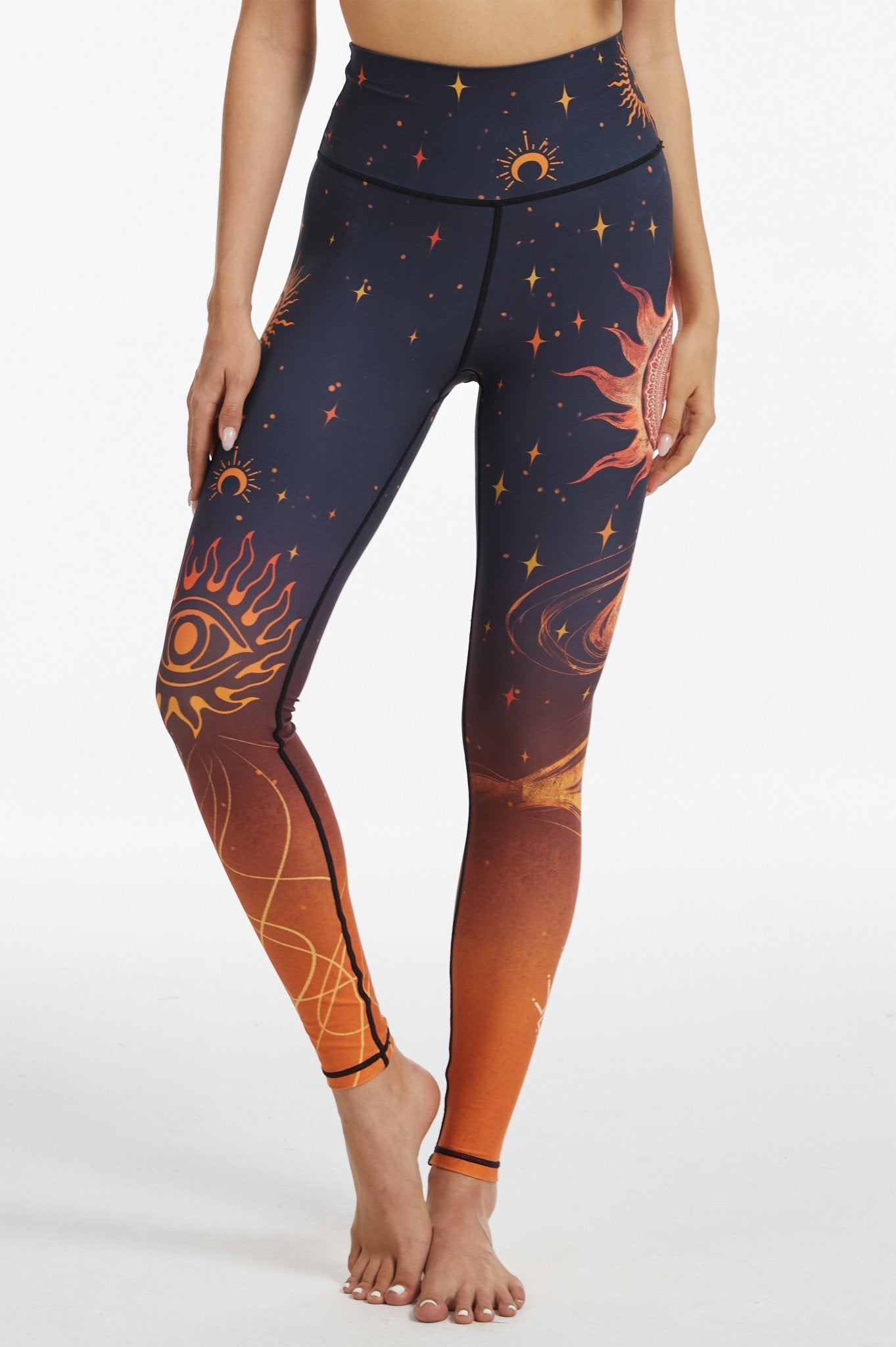 *Pre - Order* Ember Cosmos High - waisted Leggings - MYSILVERWIND
