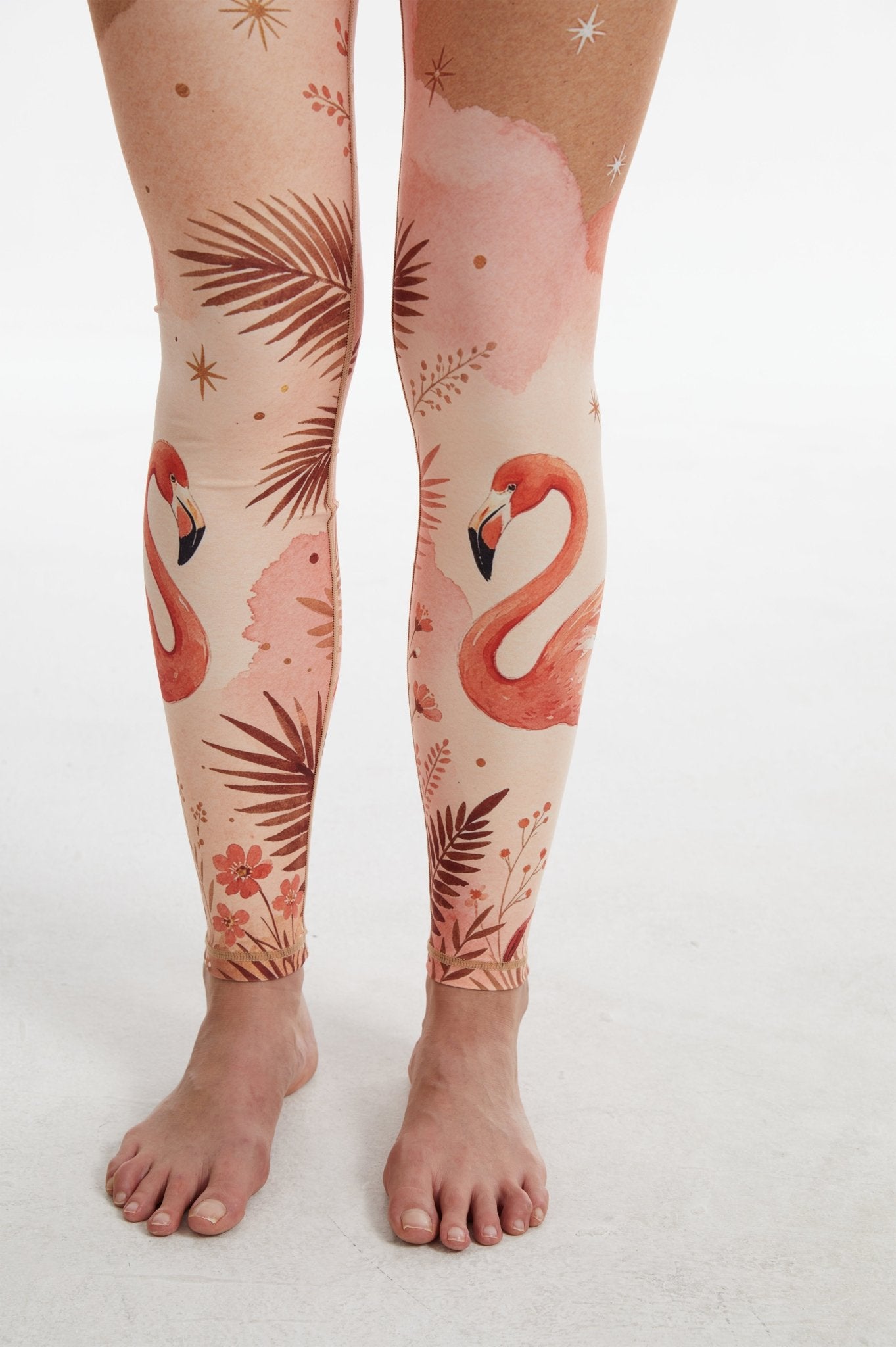*Pre-Order* Flamingo High-waisted Leggings - MYSILVERWIND