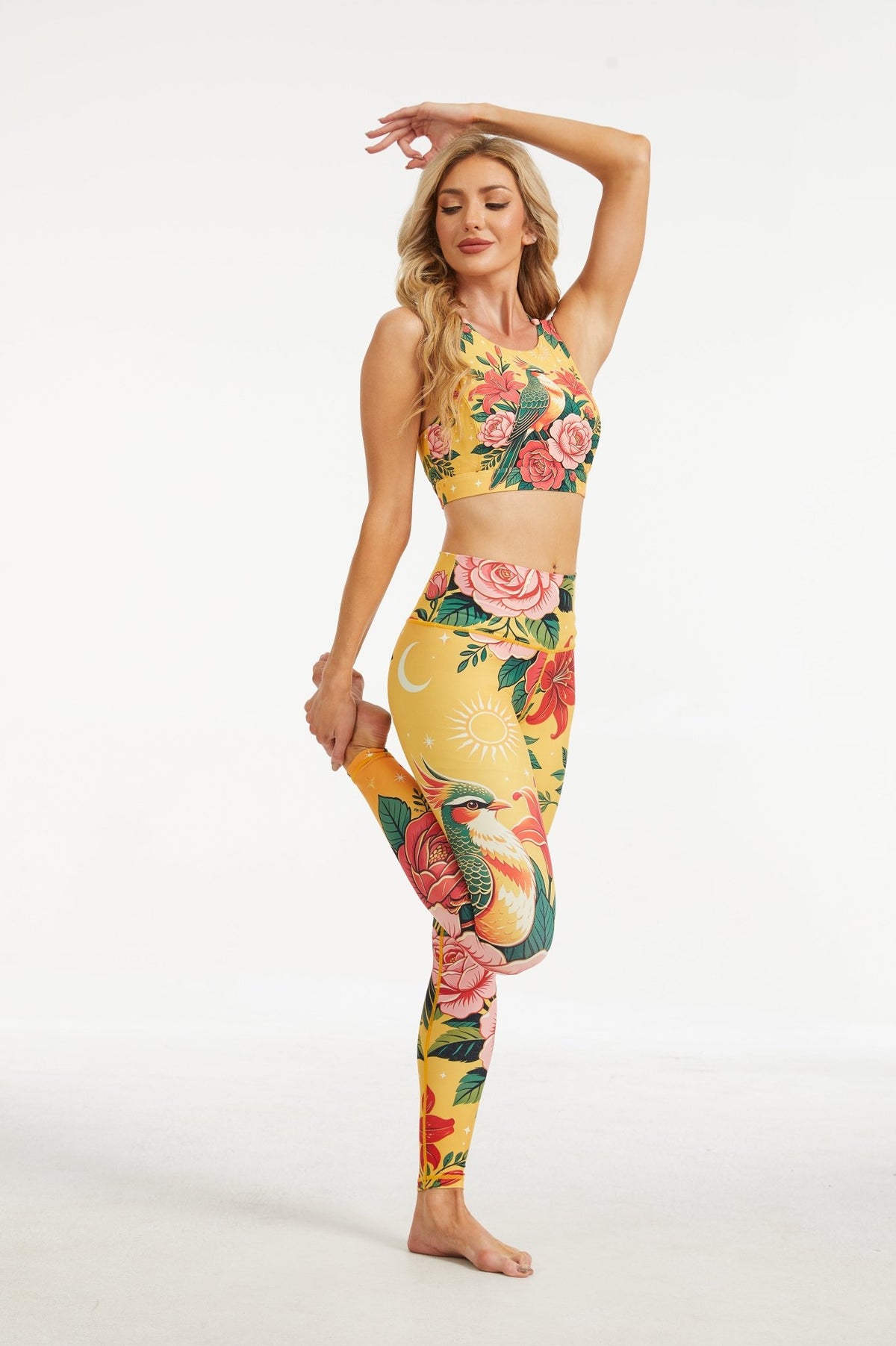 *Pre-Order* Golden Pheasant High-waisted Leggings - MYSILVERWIND