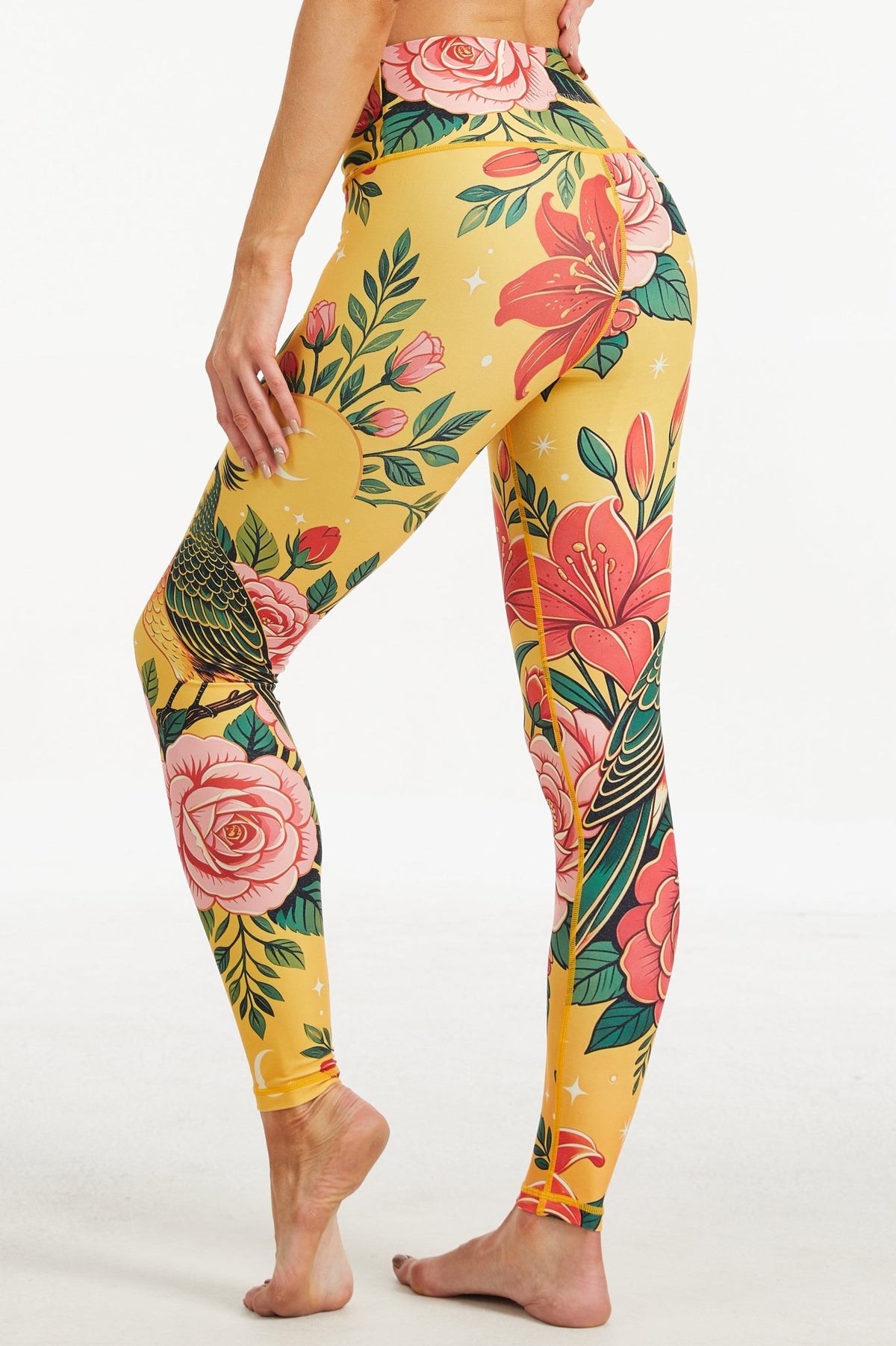 *Pre-Order* Golden Pheasant High-waisted Leggings - MYSILVERWIND