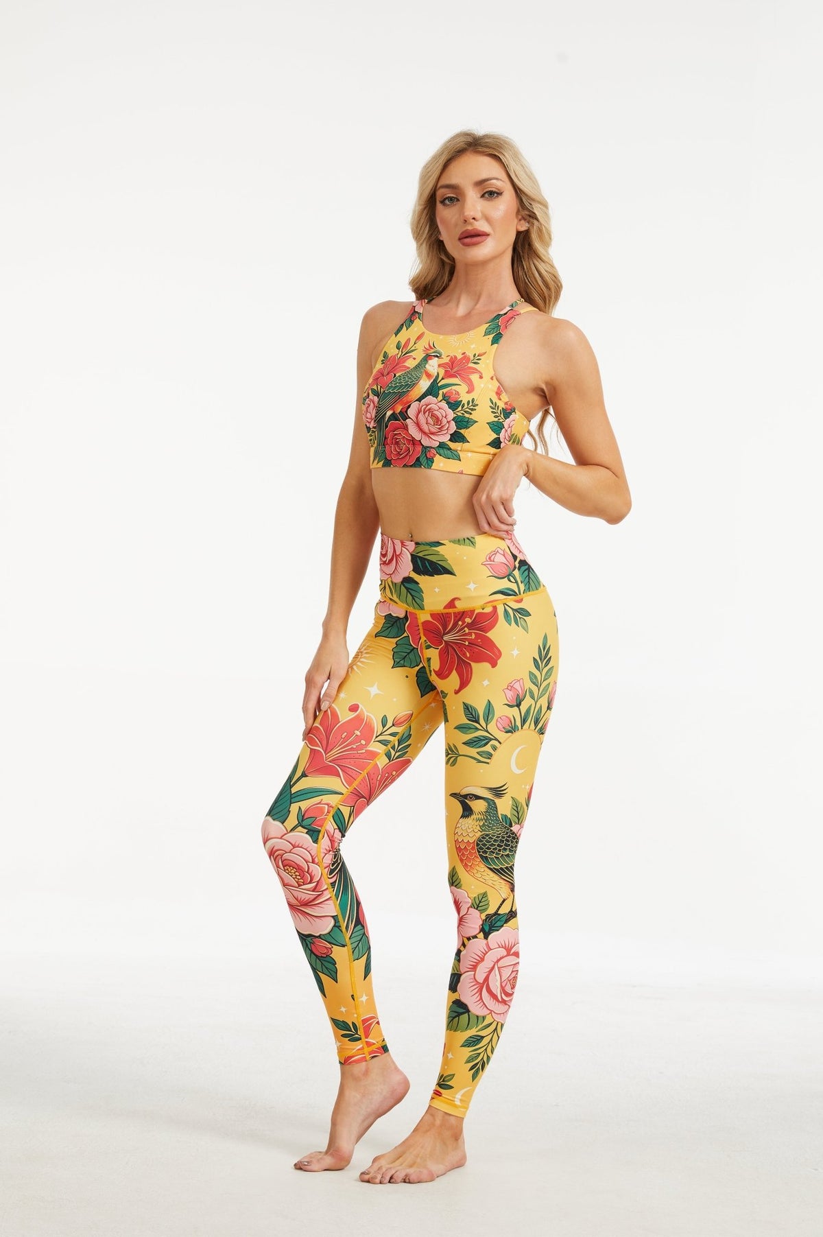 *Pre-Order* Golden Pheasant High-waisted Leggings - MYSILVERWIND