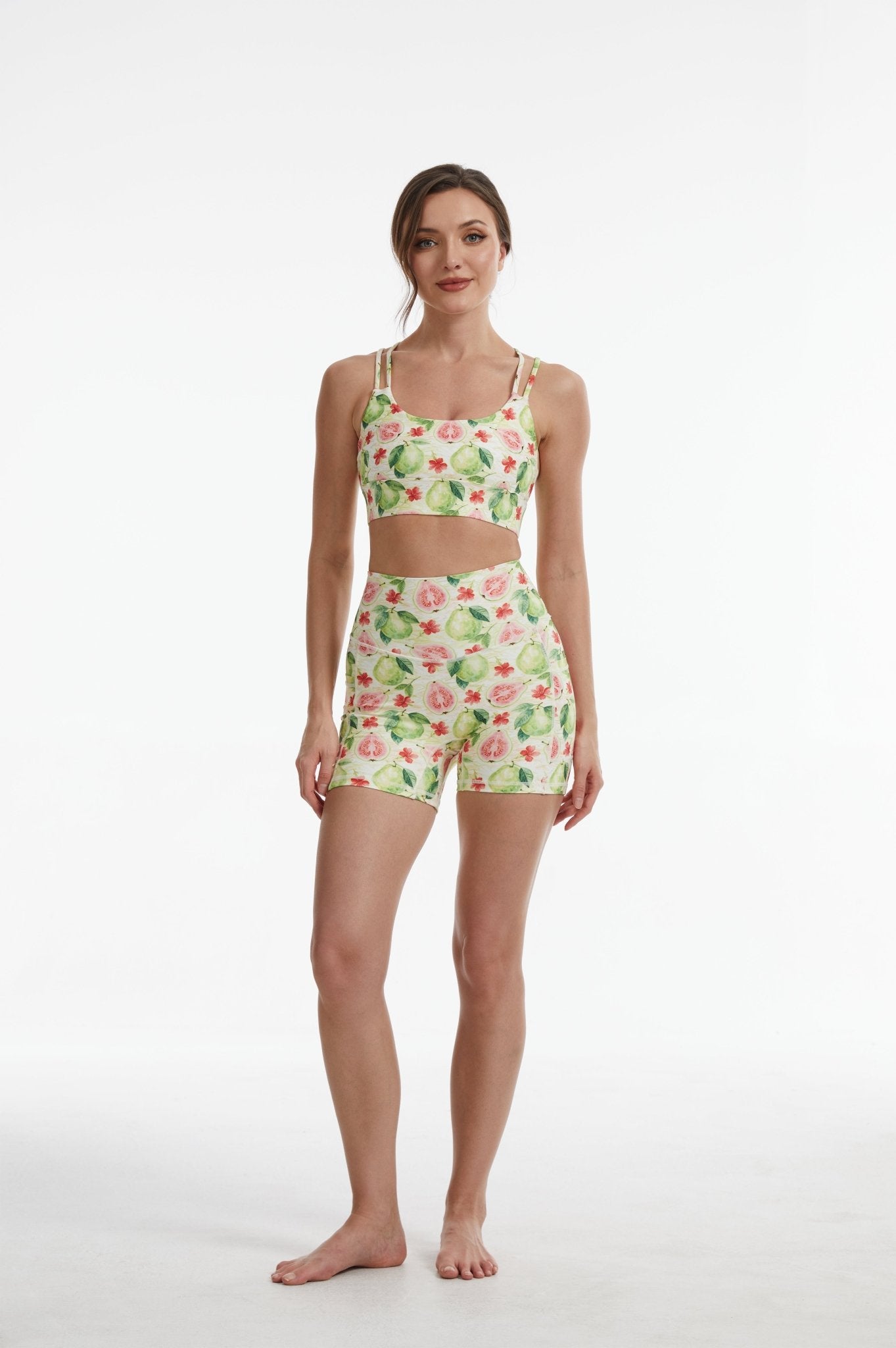 *Pre-Order* Guava High-waisted Shorts With Pockets - MYSILVERWIND