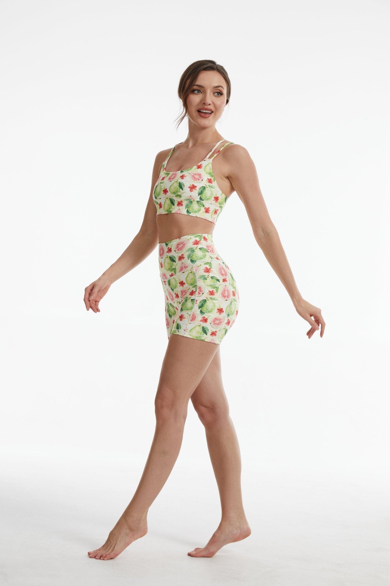 *Pre-Order* Guava High-waisted Shorts With Pockets - MYSILVERWIND