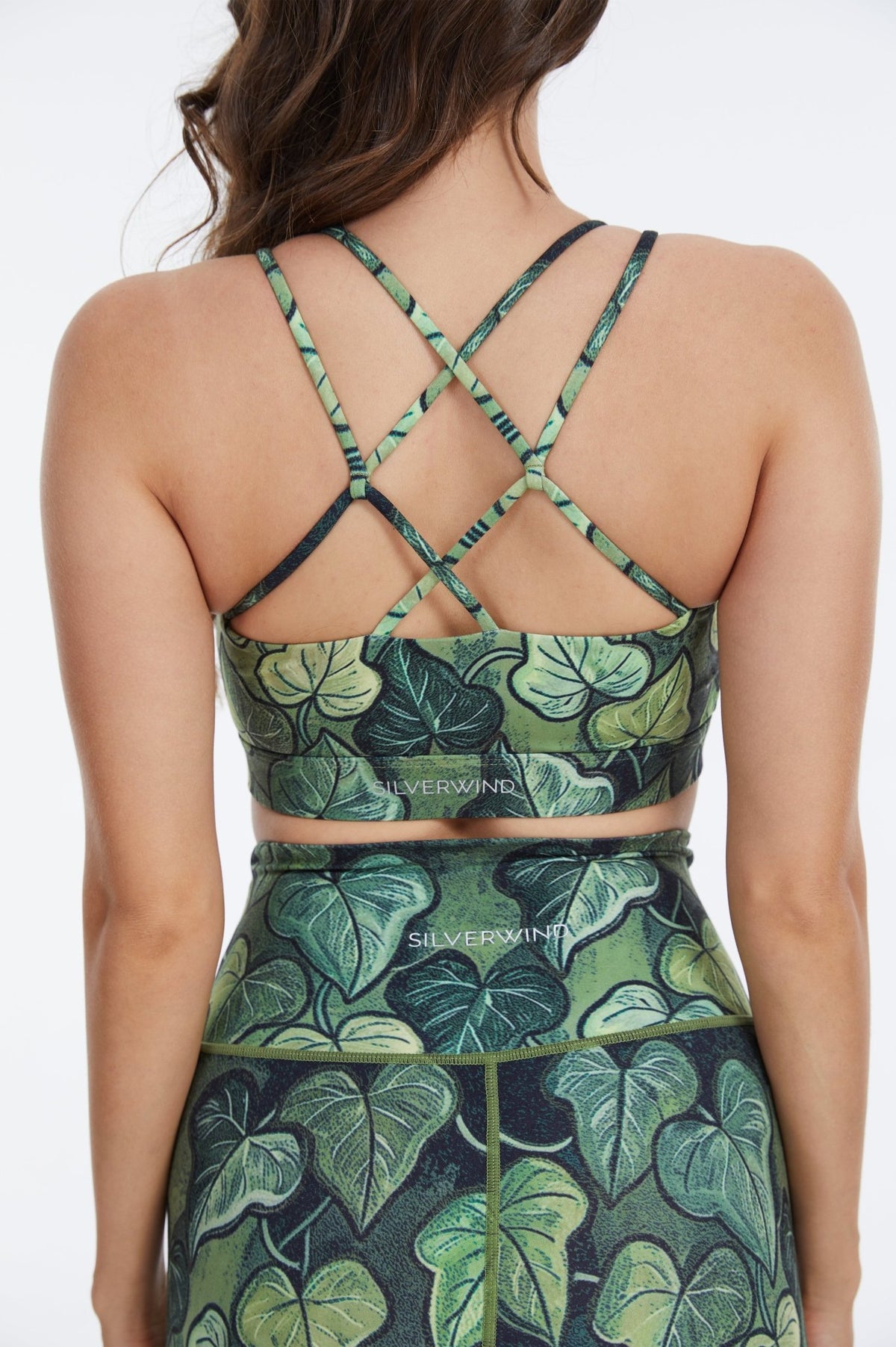 *Pre-Order* Heartleaf Forest Criss Cross Tank Top Bra - MYSILVERWIND