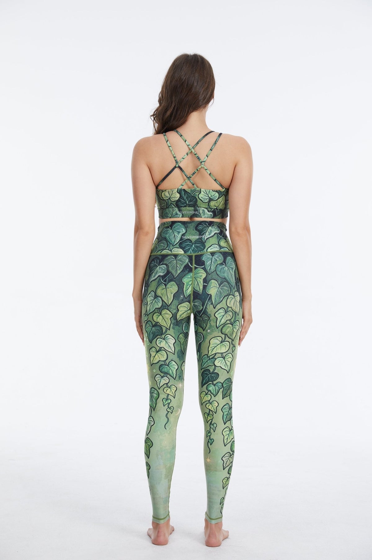 *Pre-Order* Heartleaf Forest Criss Cross Tank Top Bra - MYSILVERWIND