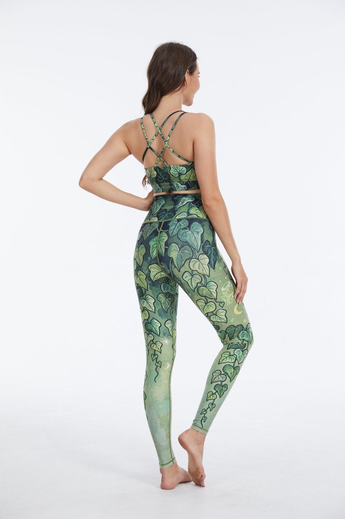 *Pre-Order* Heartleaf Forest High-waisted Leggings - MYSILVERWIND