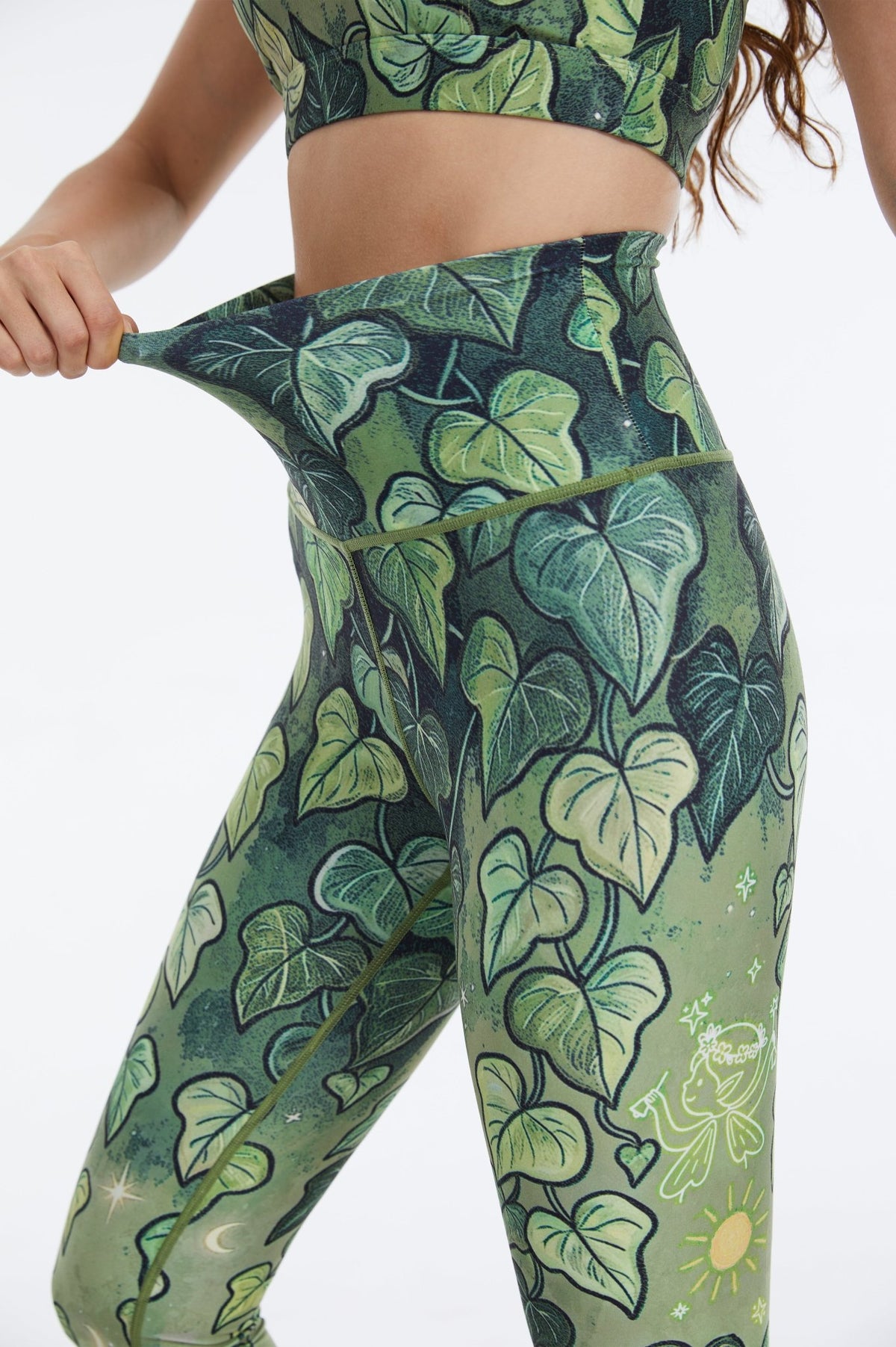 *Pre-Order* Heartleaf Forest High-waisted Leggings - MYSILVERWIND
