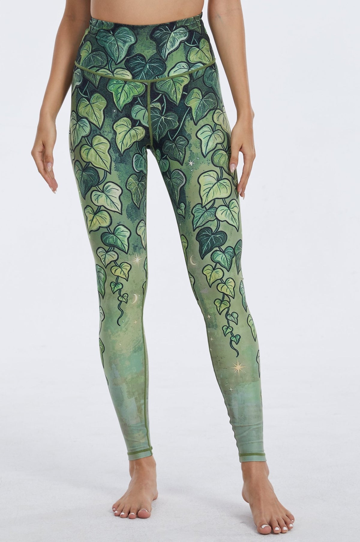*Pre-Order* Heartleaf Forest High-waisted Leggings - MYSILVERWIND