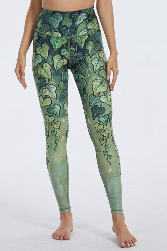 *Pre-Order* Heartleaf Forest High-waisted Leggings - MYSILVERWIND