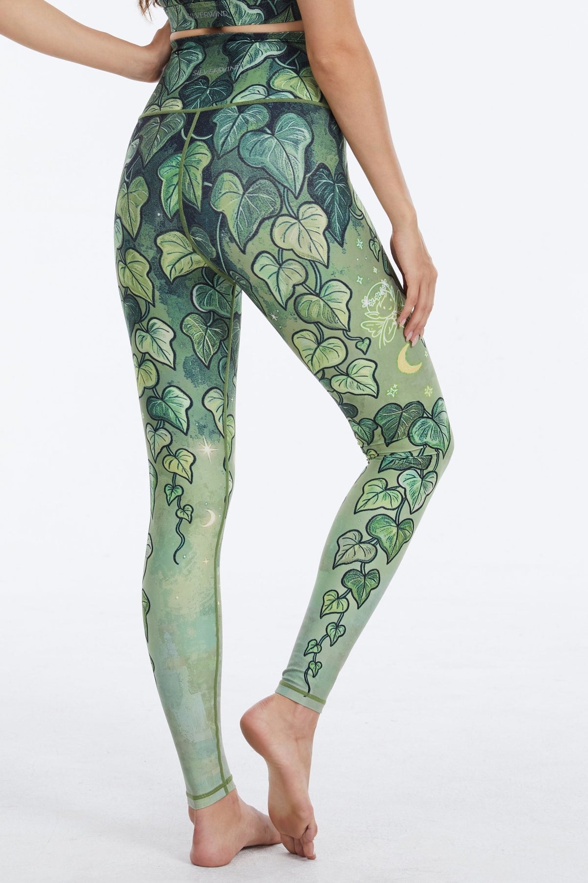 *Pre-Order* Heartleaf Forest High-waisted Leggings - MYSILVERWIND