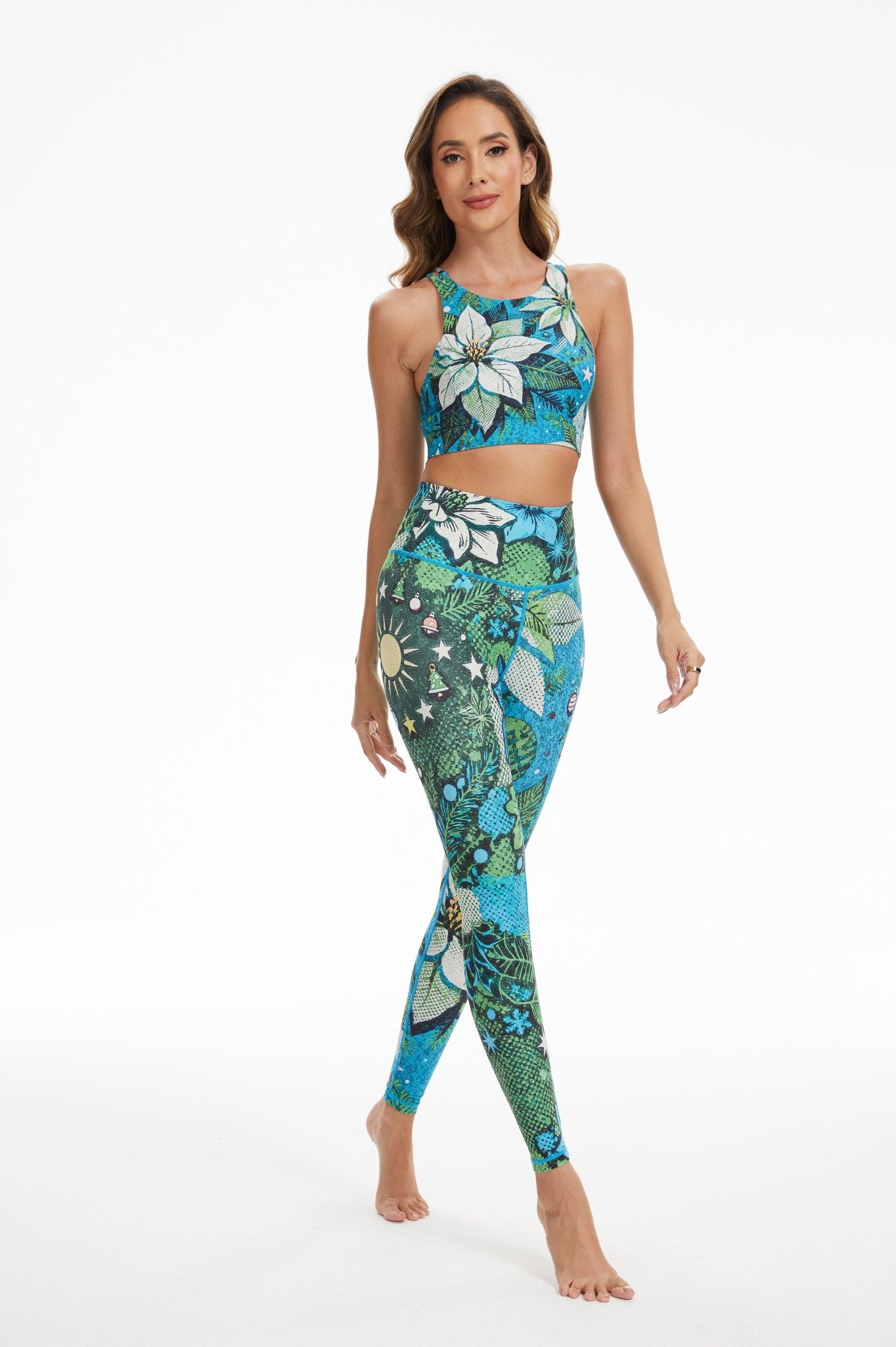 *Pre - Order* Holiday Flora Tank Top Bra - MYSILVERWIND