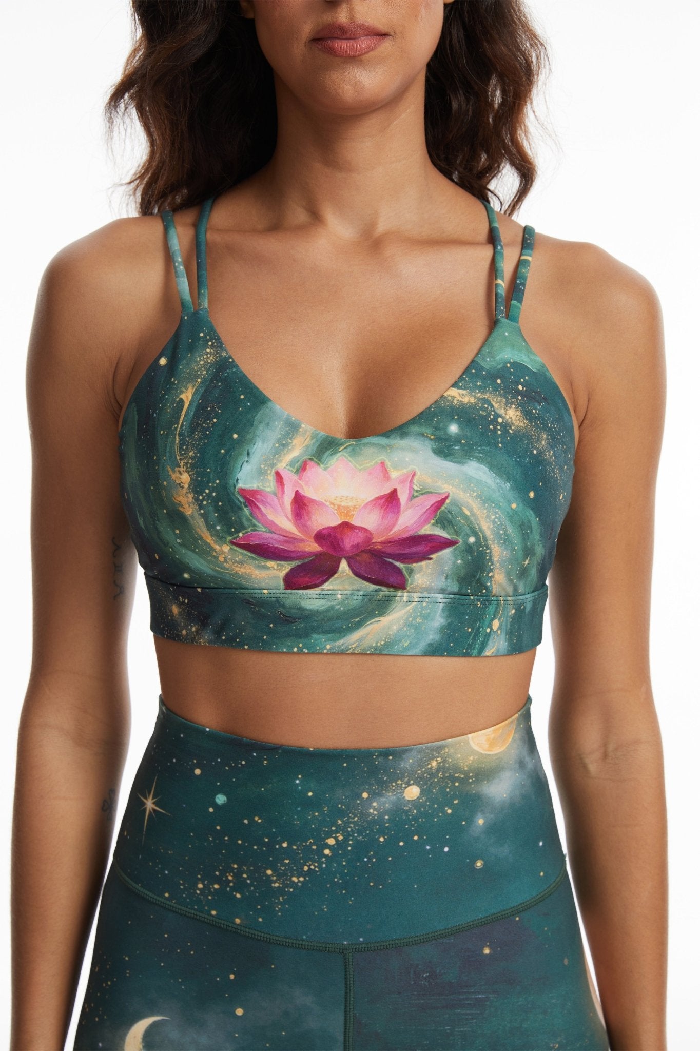 *Pre-Order* Lotus Stardust Backless Strappy Sports Bra - MYSILVERWIND