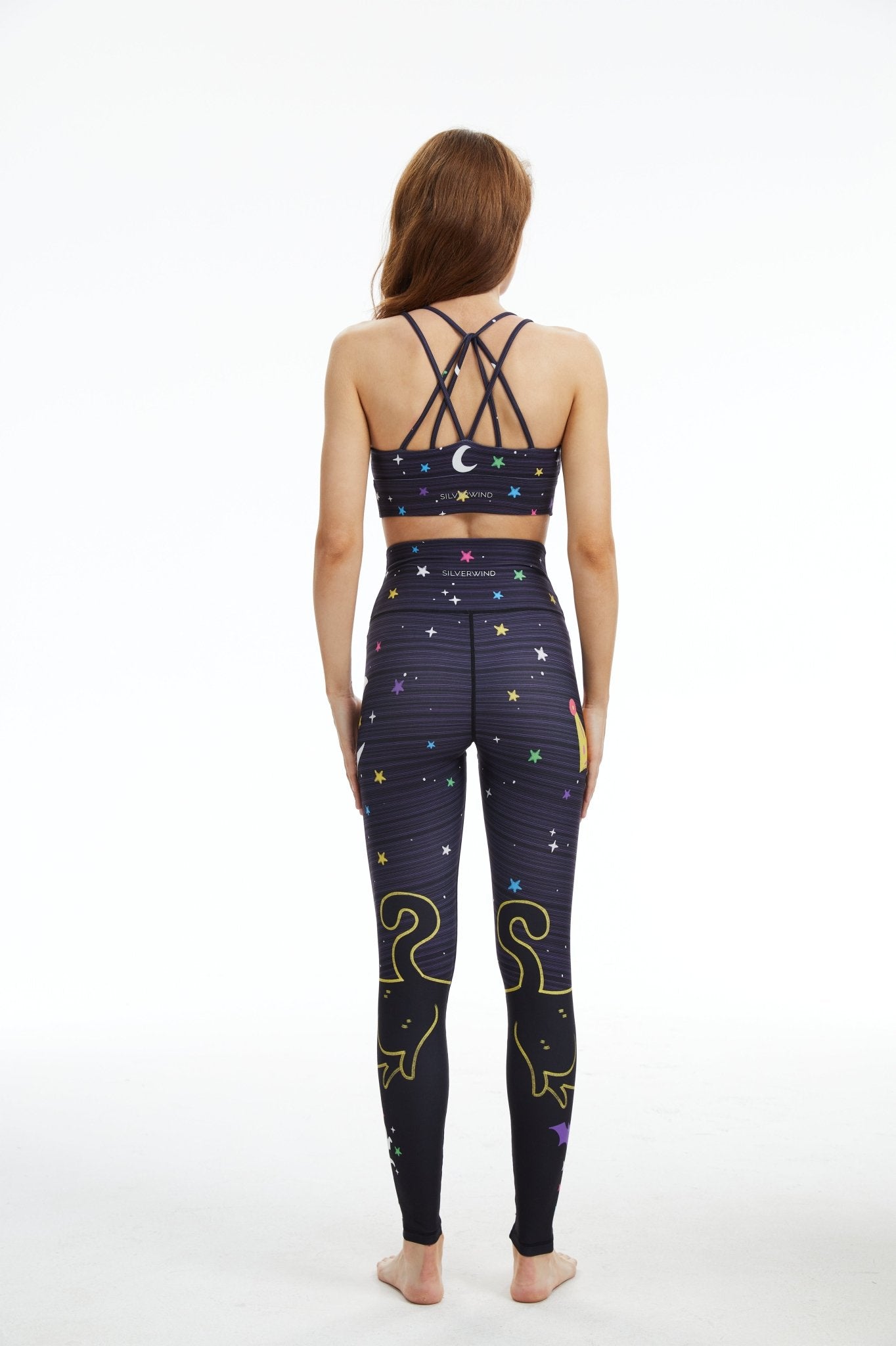 *Pre - Order* Magical Cats High - waisted Leggings - MYSILVERWIND