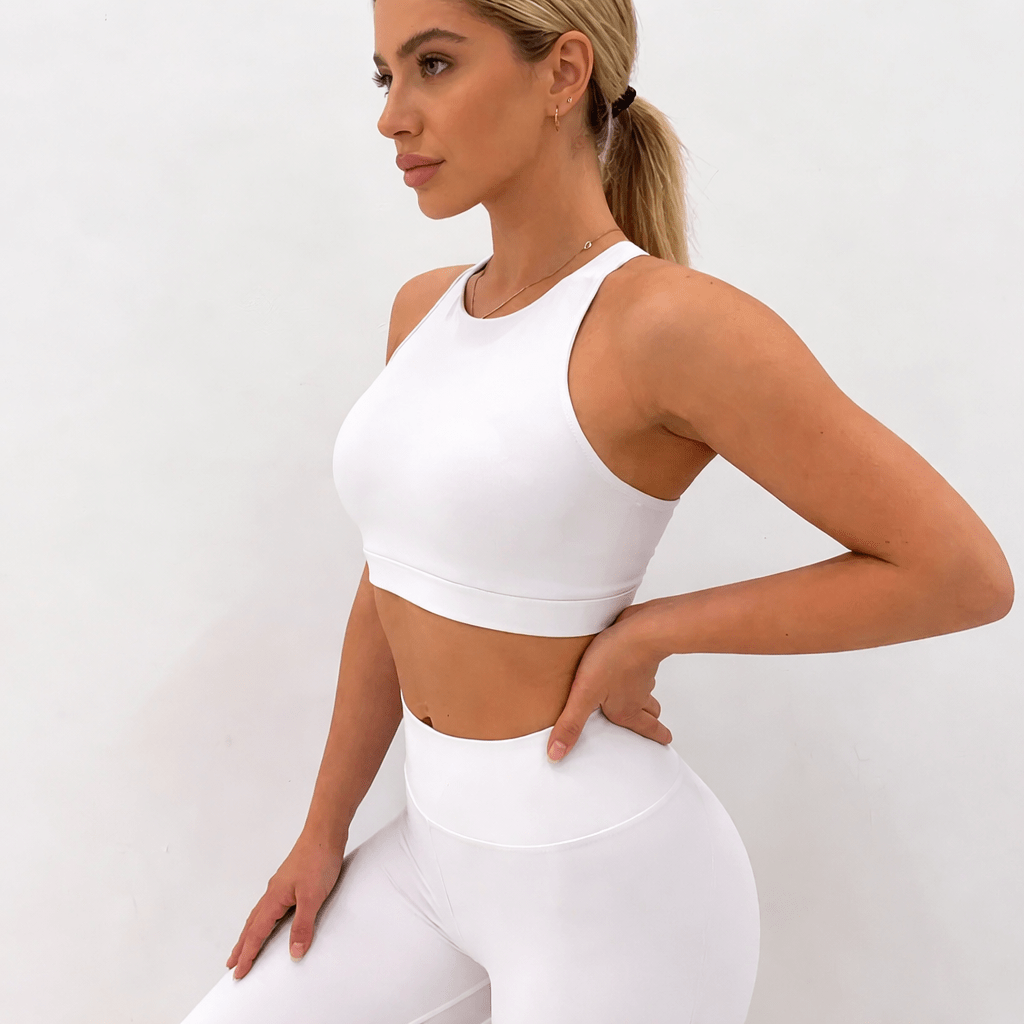 *Pre - Order* Mandala Handwoven Back Crop Top - Pure White(Each piece is crafted over 100 days—please do not measure it by the standards of mechanical replication.） - MYSILVERWIND