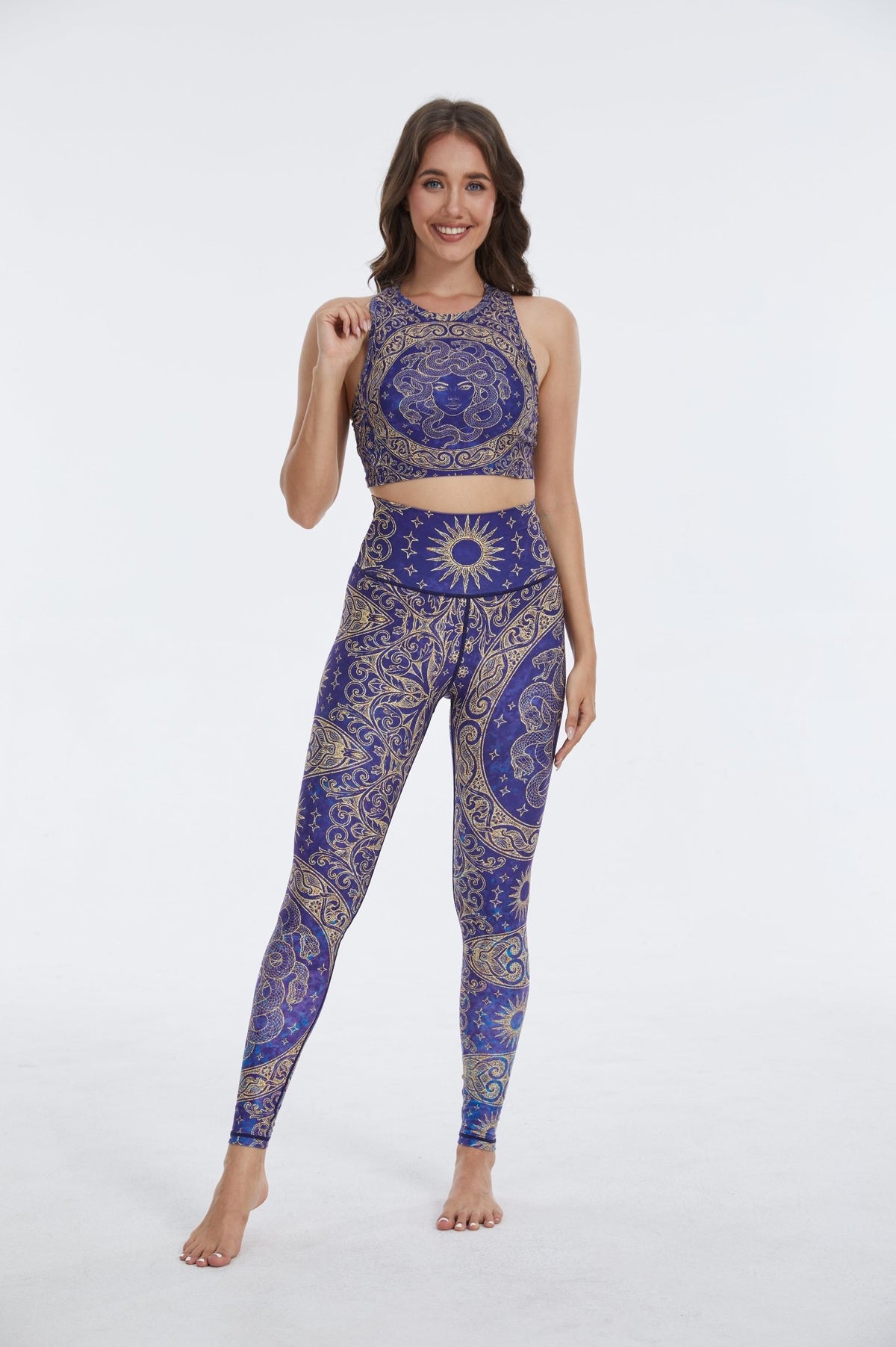 *Pre-Order* Medusa High-waisted Leggings - MYSILVERWIND