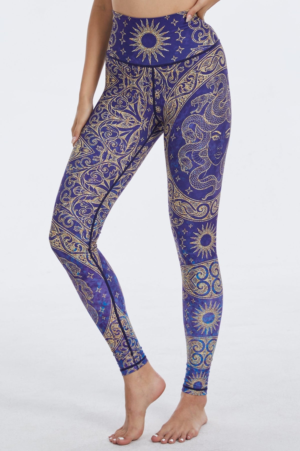 *Pre-Order* Medusa High-waisted Leggings - MYSILVERWIND