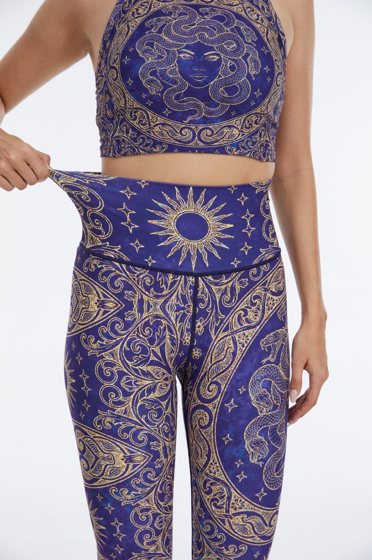 *Pre-Order* Medusa High-waisted Leggings - MYSILVERWIND