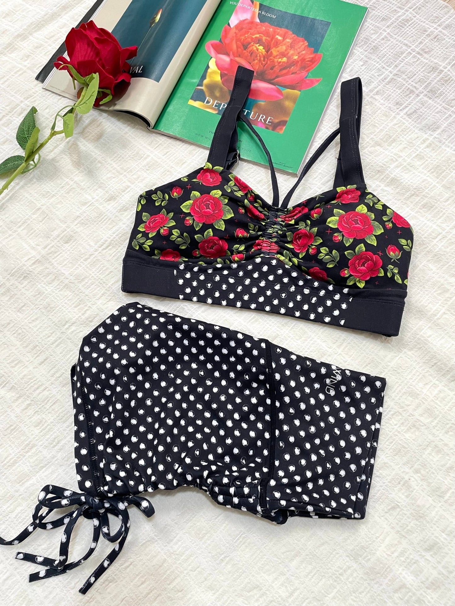 *Pre - Order* Midnight Rose Limited Workout Set - MYSILVERWIND