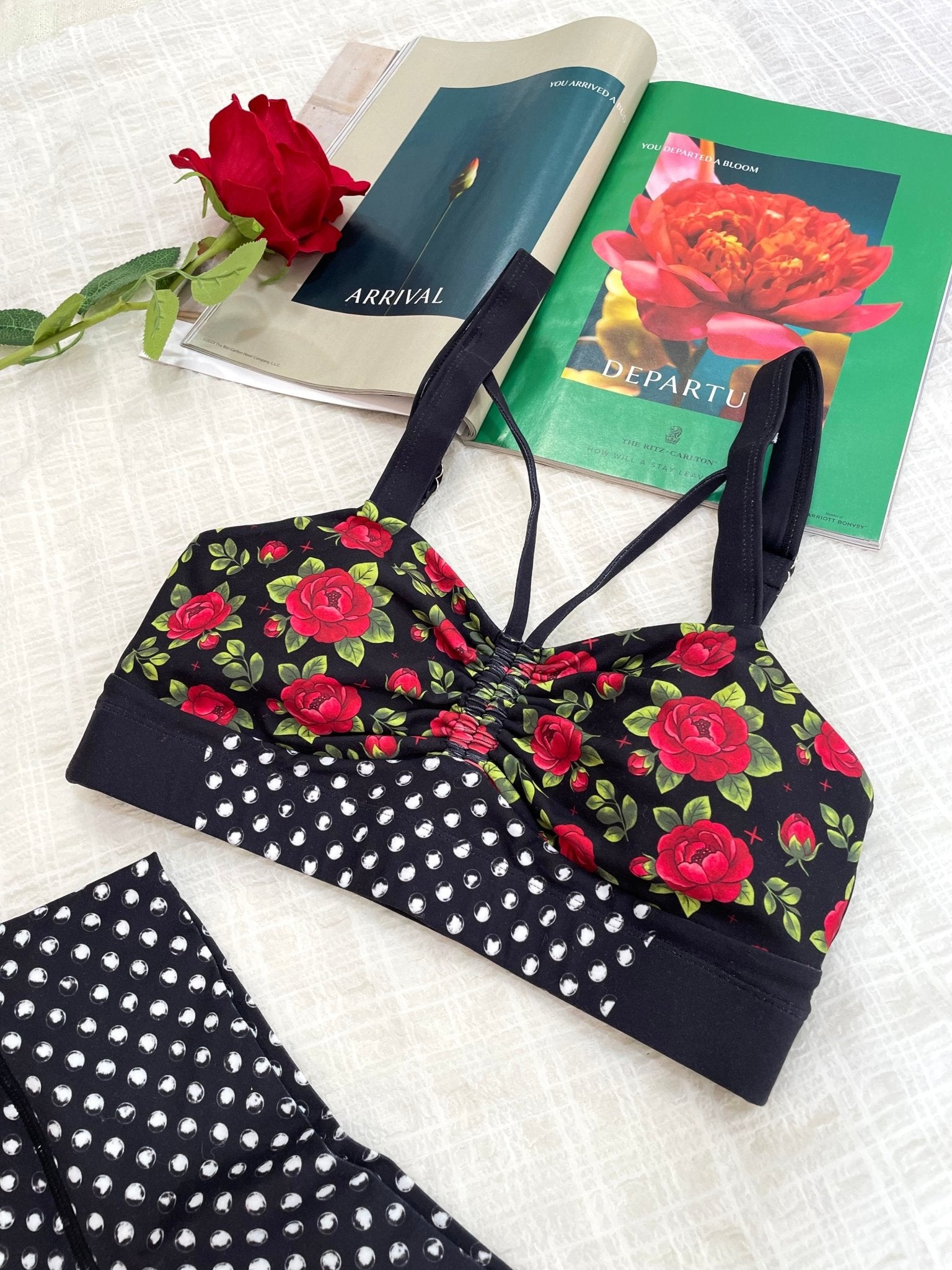 *Pre - Order* Midnight Rose Limited Workout Set - MYSILVERWIND