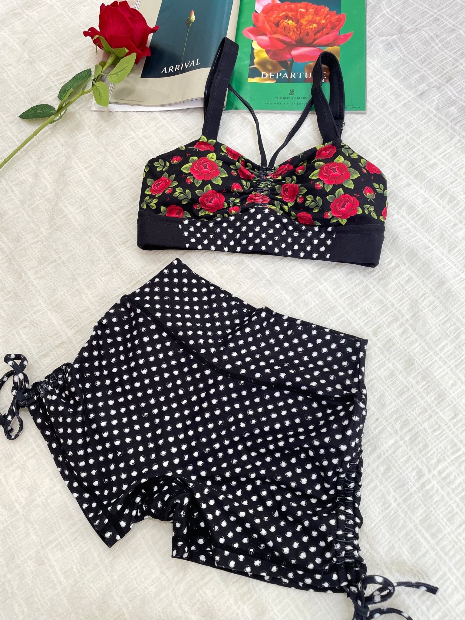 *Pre - Order* Midnight Rose Limited Workout Set - MYSILVERWIND