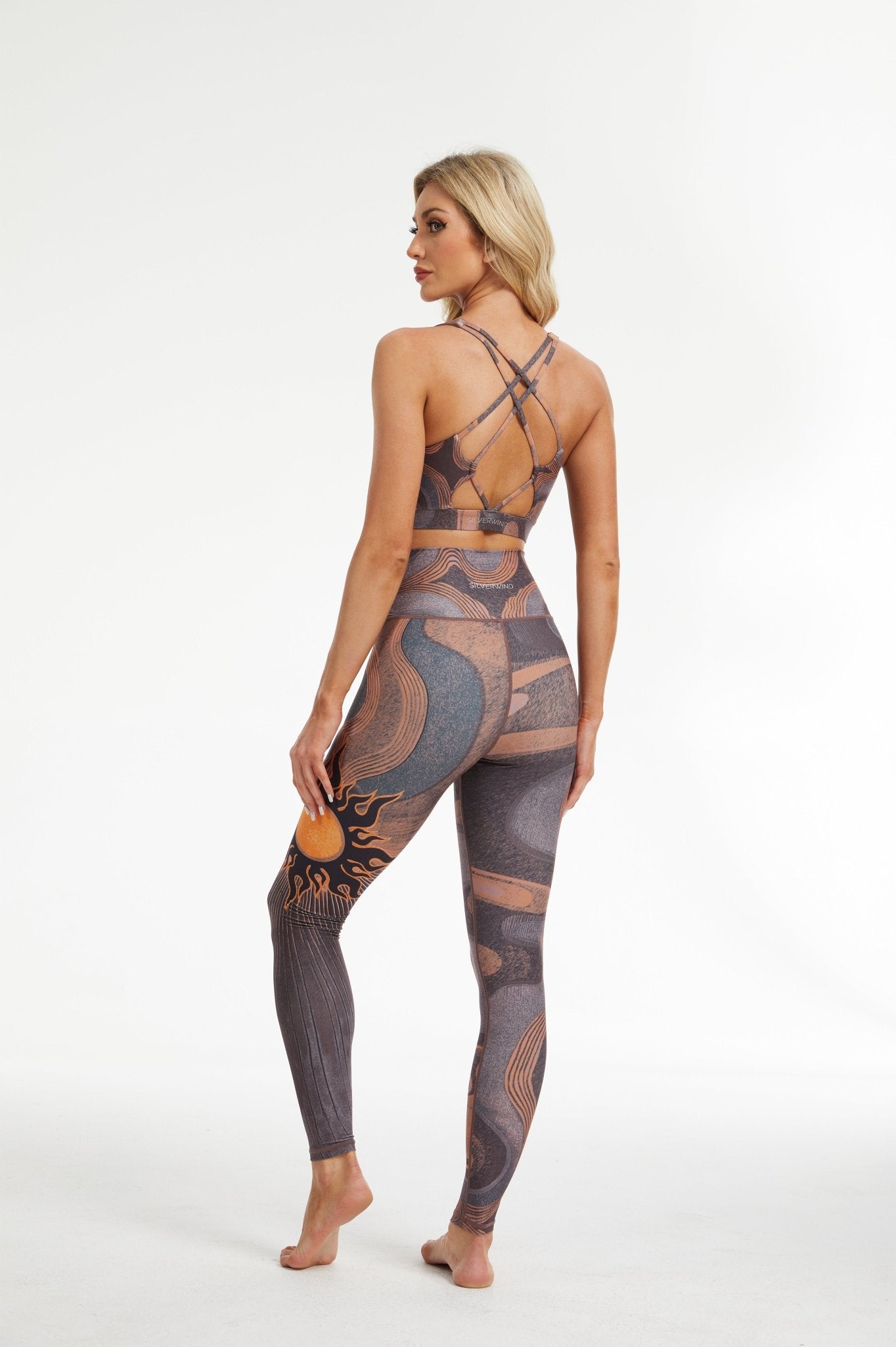 *Pre - Order* Molten High - waisted Leggings - MYSILVERWIND