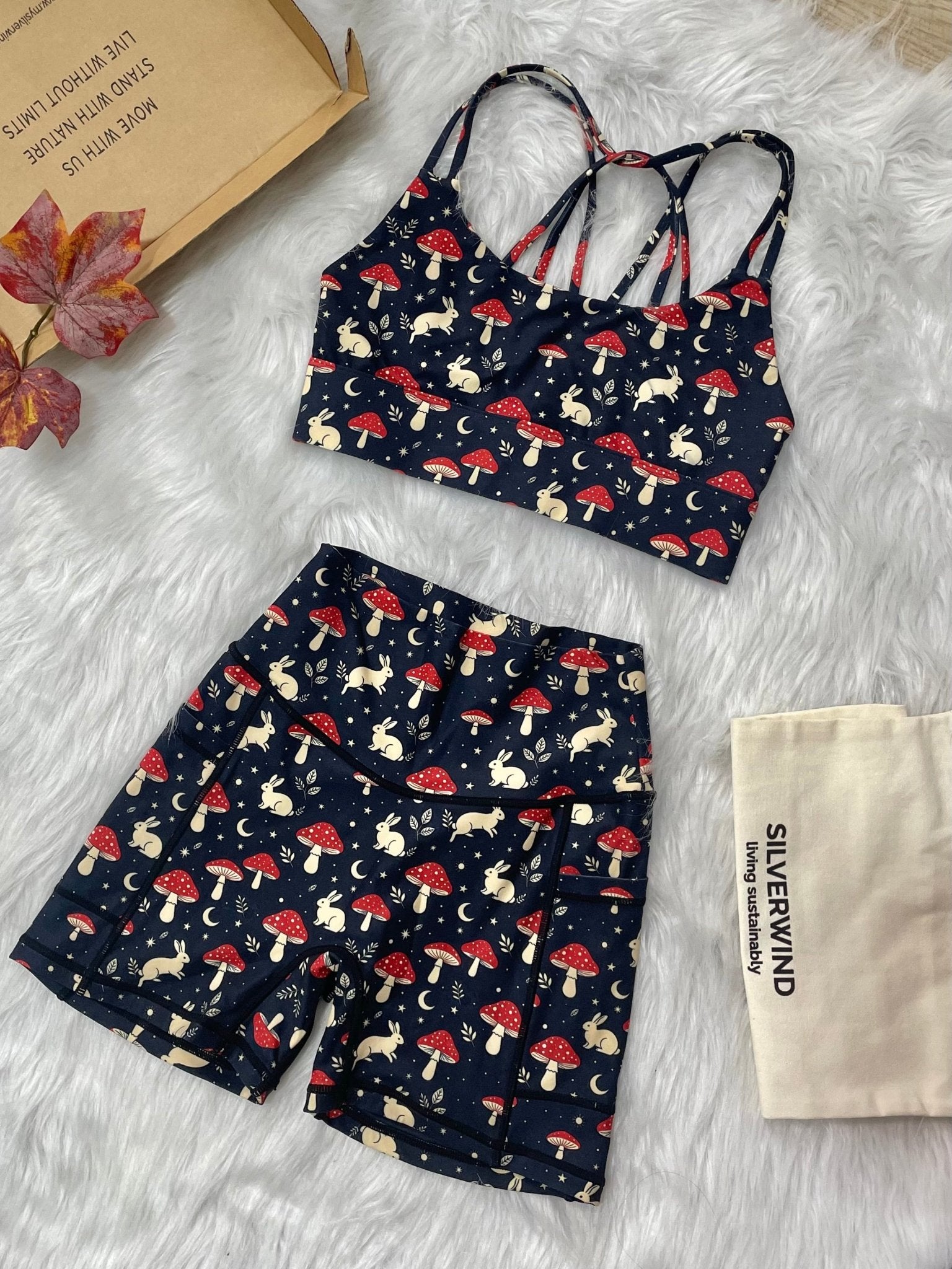 *Pre-Order* Mushroom Bunnies Limited Workout Set - MYSILVERWIND