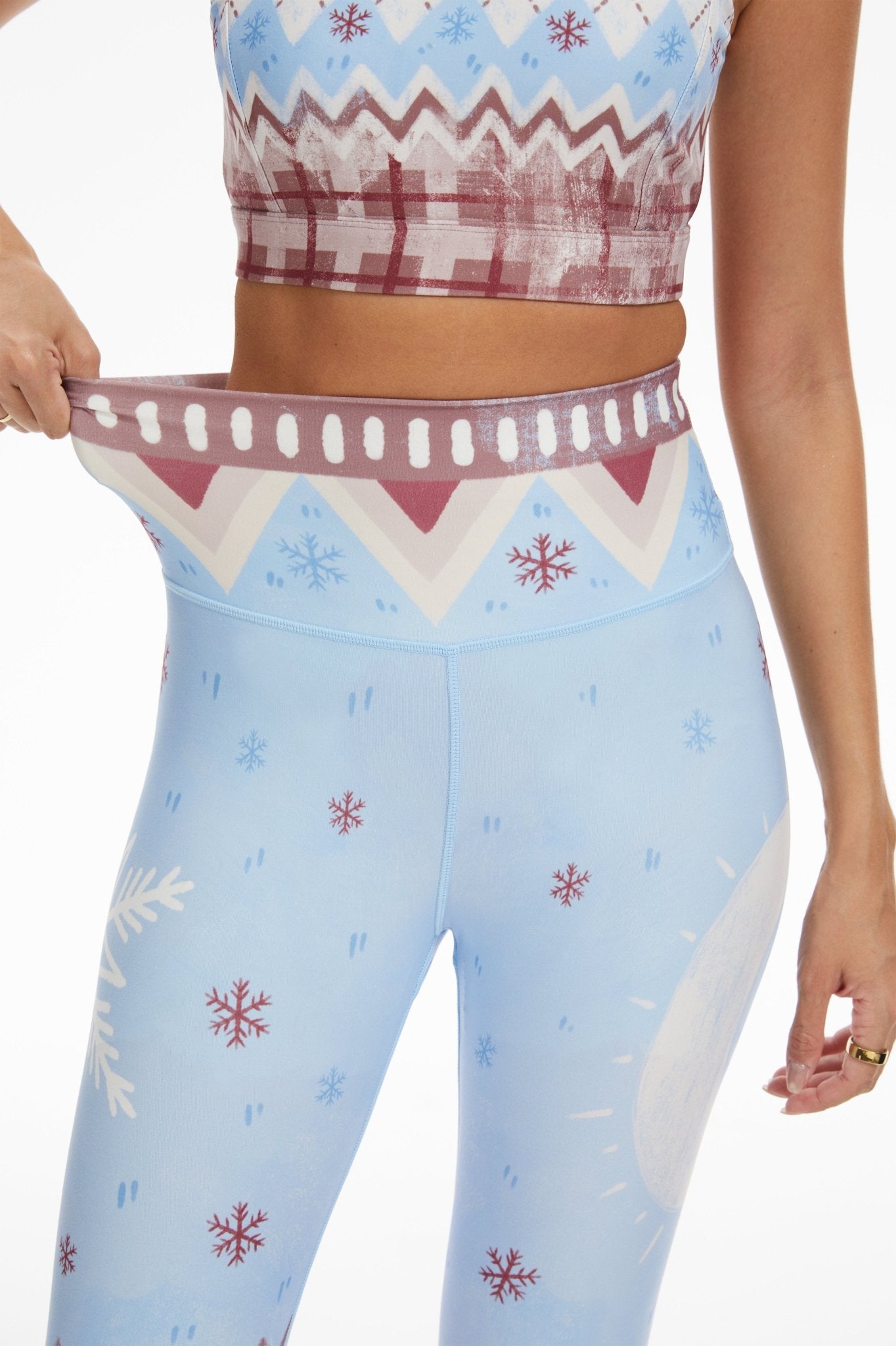 *Pre - Order* Nordic Winter High - waisted Leggings - MYSILVERWIND