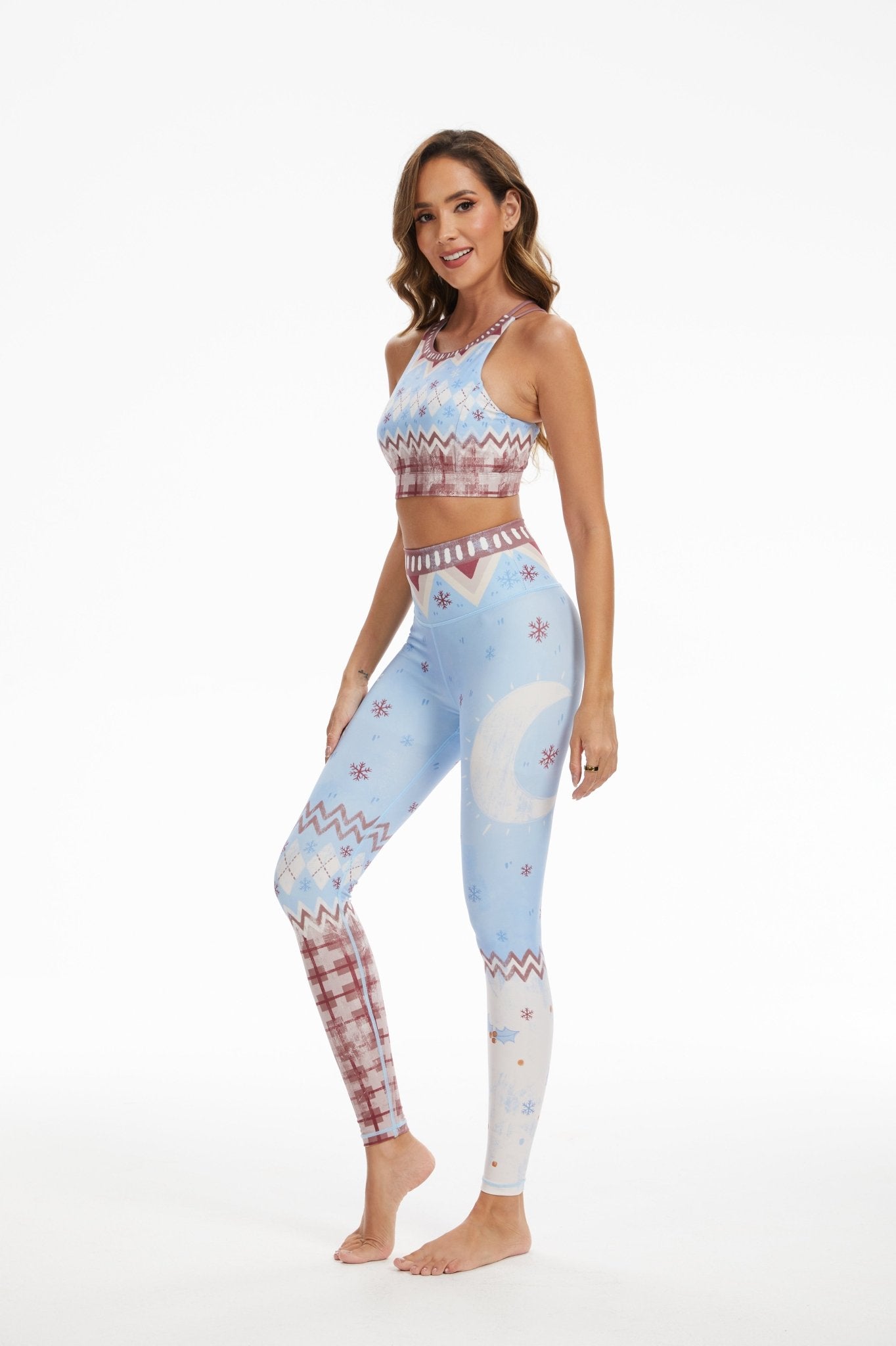 *Pre - Order* Nordic Winter High - waisted Leggings - MYSILVERWIND