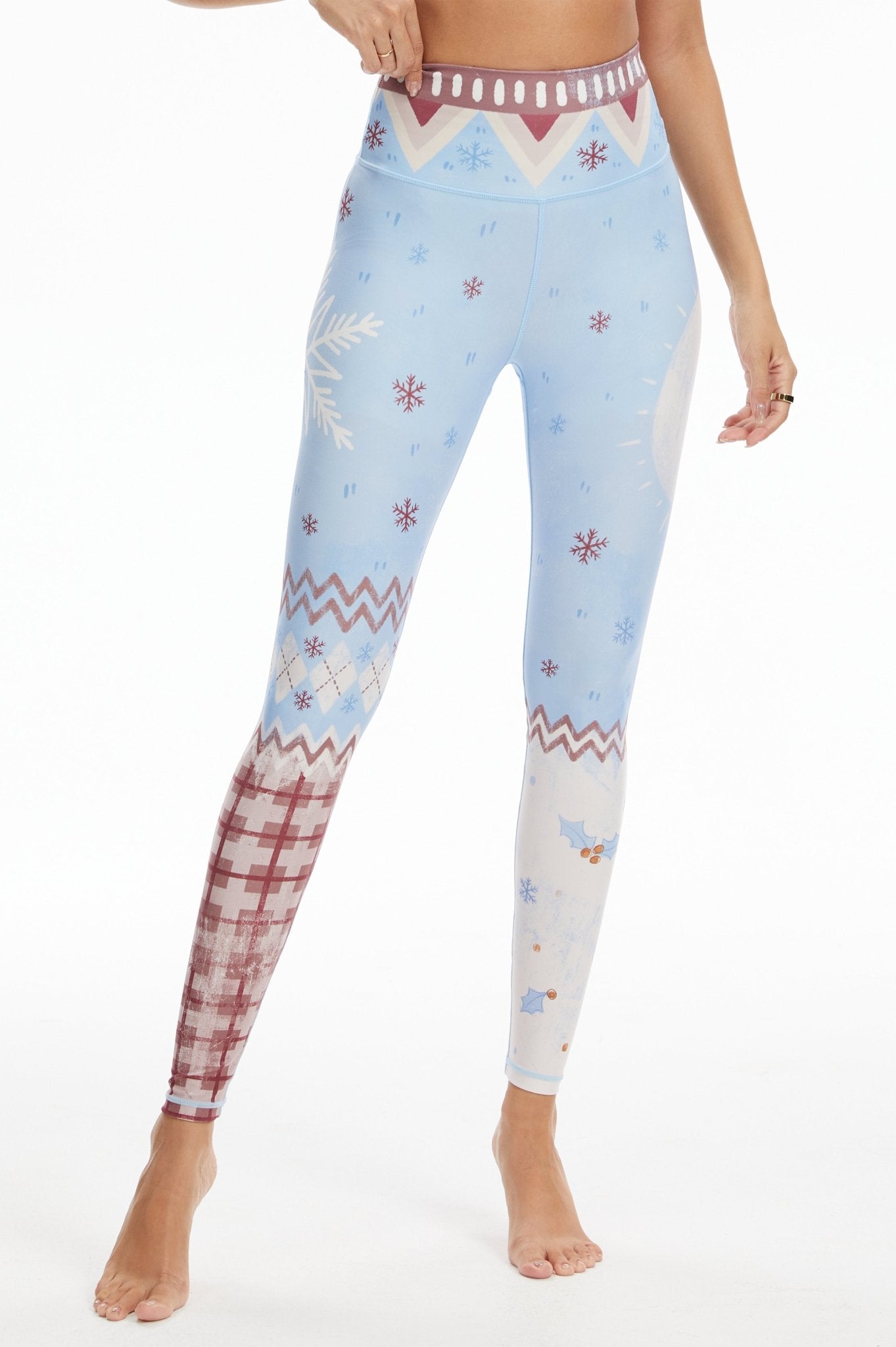 *Pre - Order* Nordic Winter High - waisted Leggings - MYSILVERWIND
