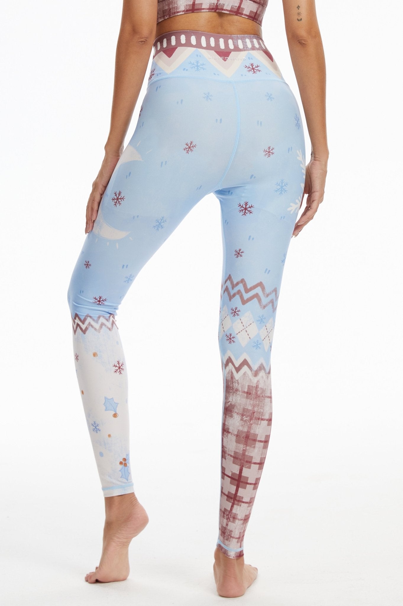 *Pre - Order* Nordic Winter High - waisted Leggings - MYSILVERWIND