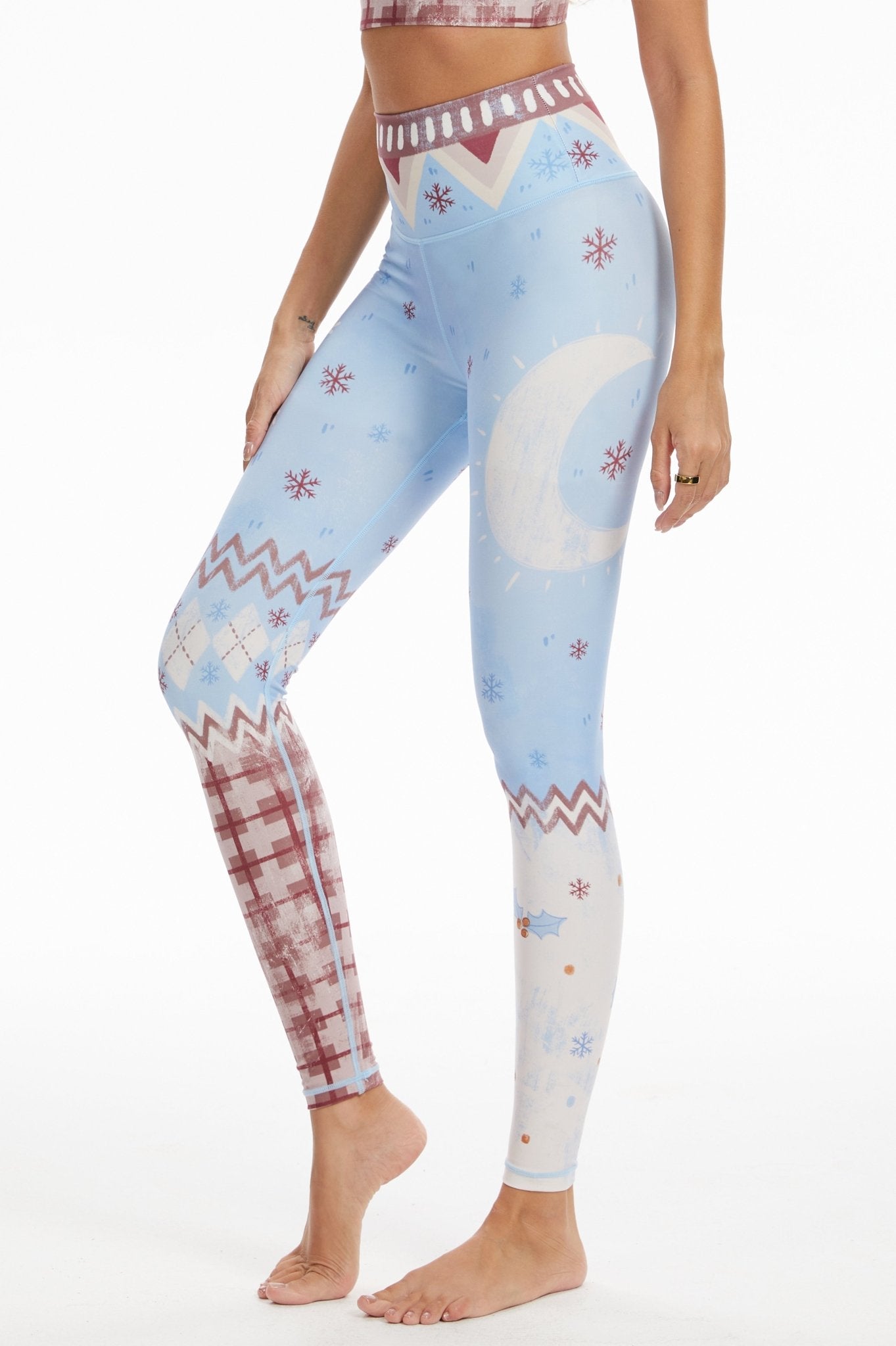 *Pre - Order* Nordic Winter High - waisted Leggings - MYSILVERWIND