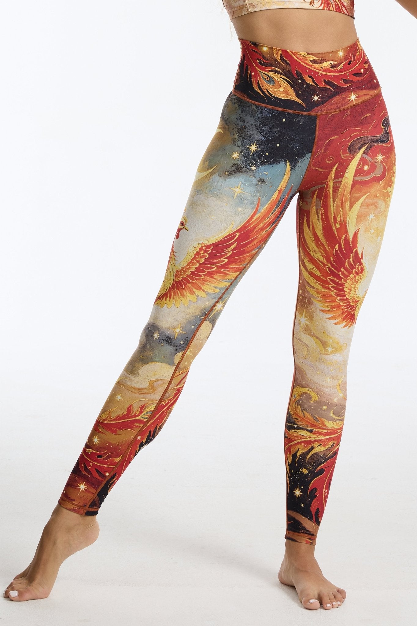 *Pre-Order* Phoenix High-waisted Leggings - MYSILVERWIND