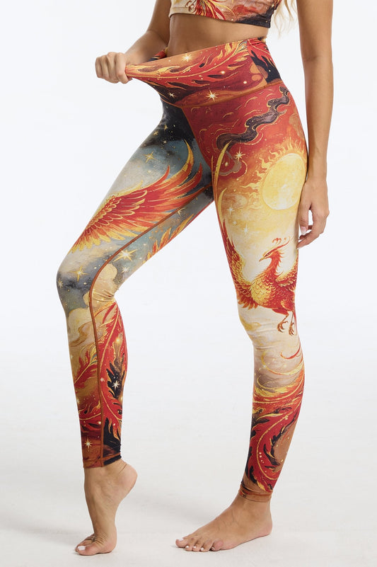 *Pre-Order* Phoenix High-waisted Leggings - MYSILVERWIND