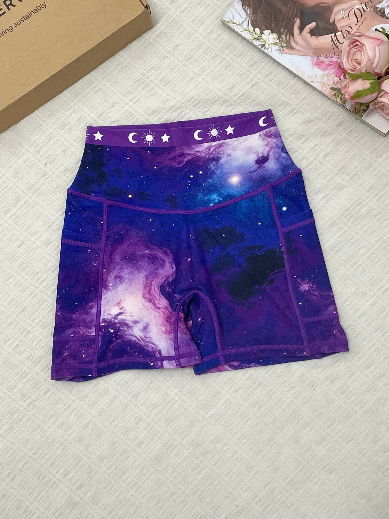 *Pre - Order* Purple Galaxy Limited Workout Set - MYSILVERWIND