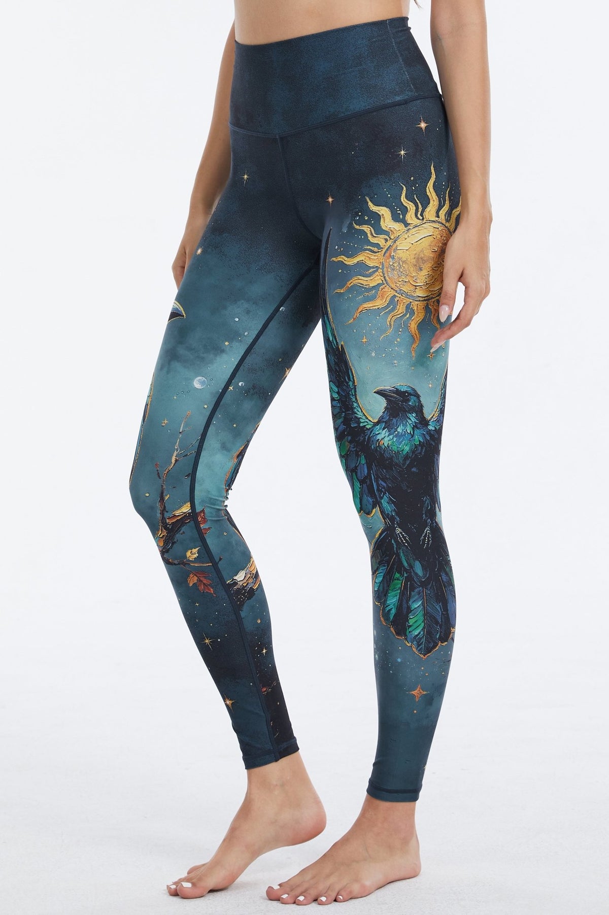 *Pre-Order* Raven High-waisted Leggings - MYSILVERWIND