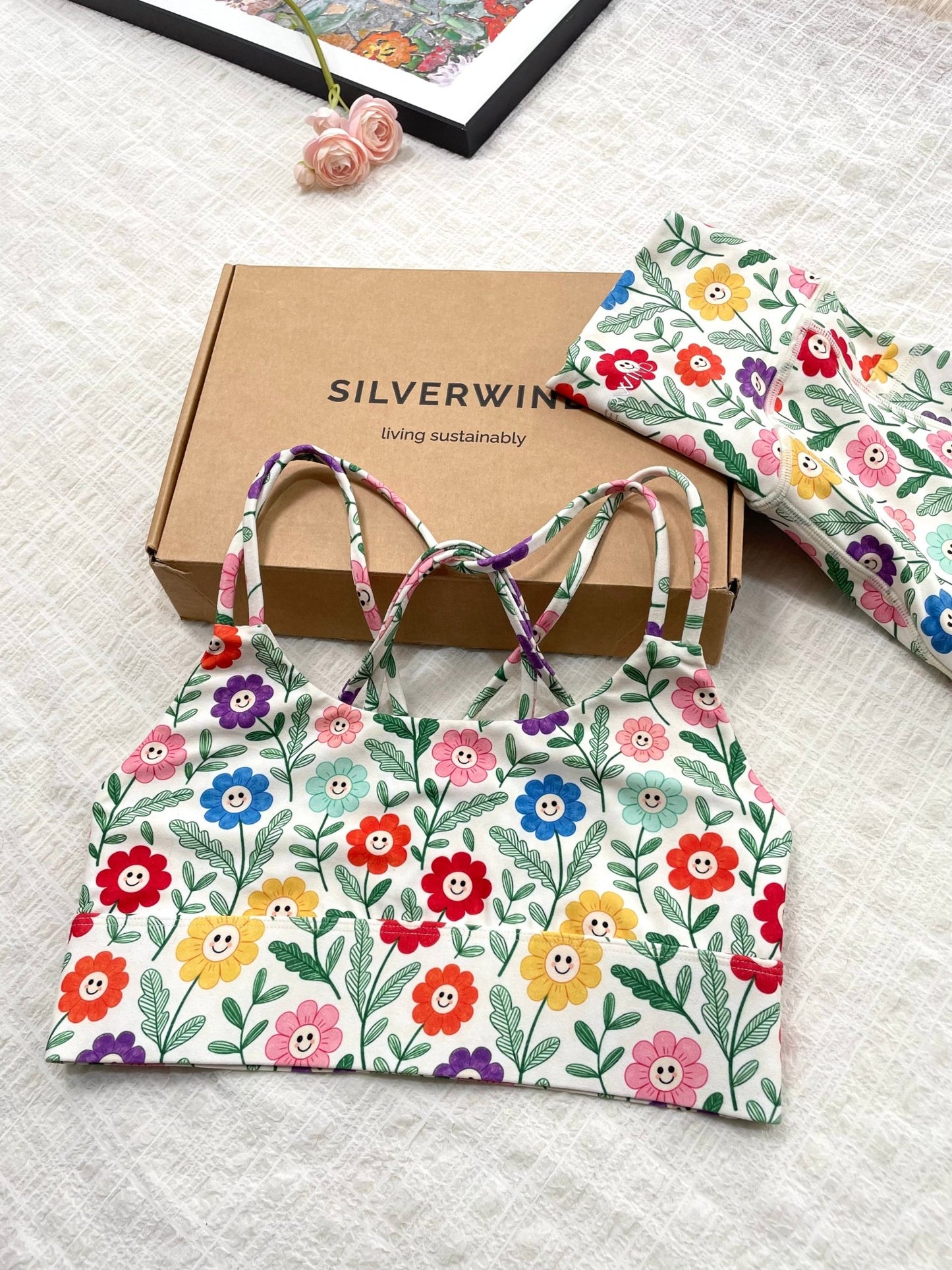 *Pre - Order* Smiling Blossom Limited Workout Set - MYSILVERWIND